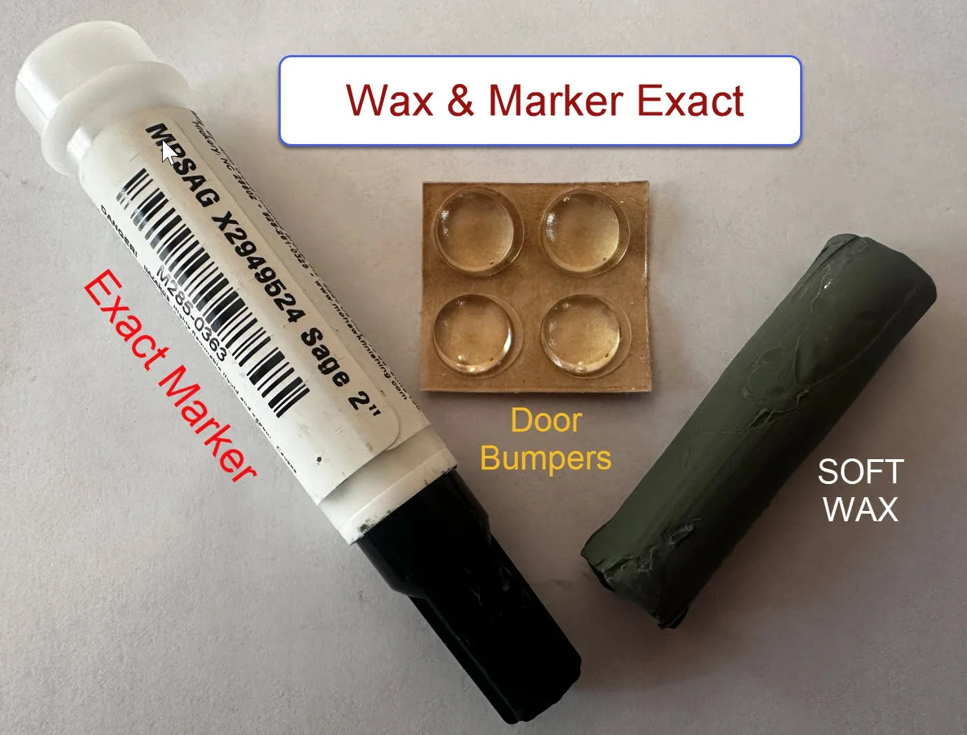 Timberlake Filler Wax & Touchup Marker