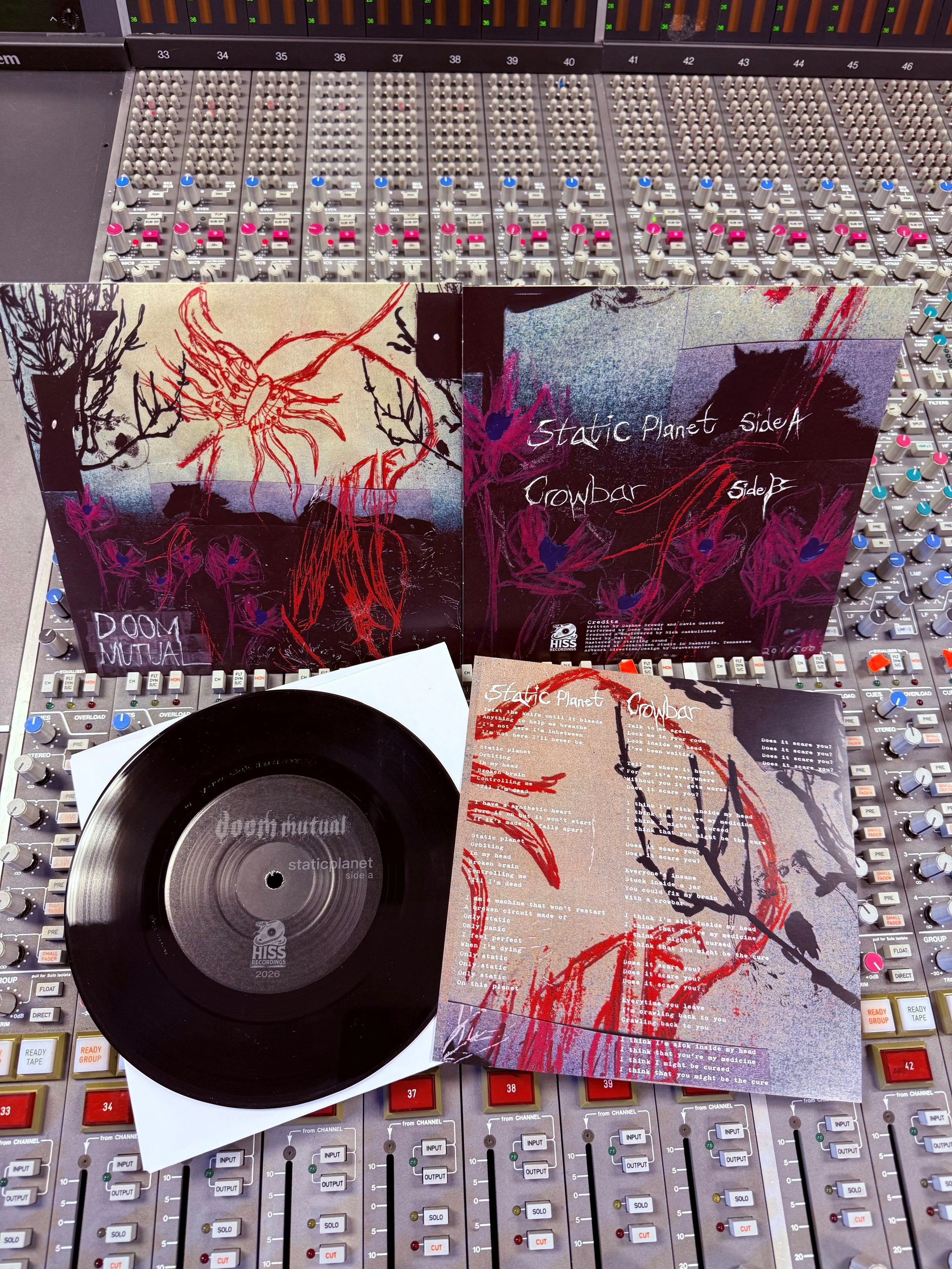 Doom Mutual 7-inch vinyl record single
