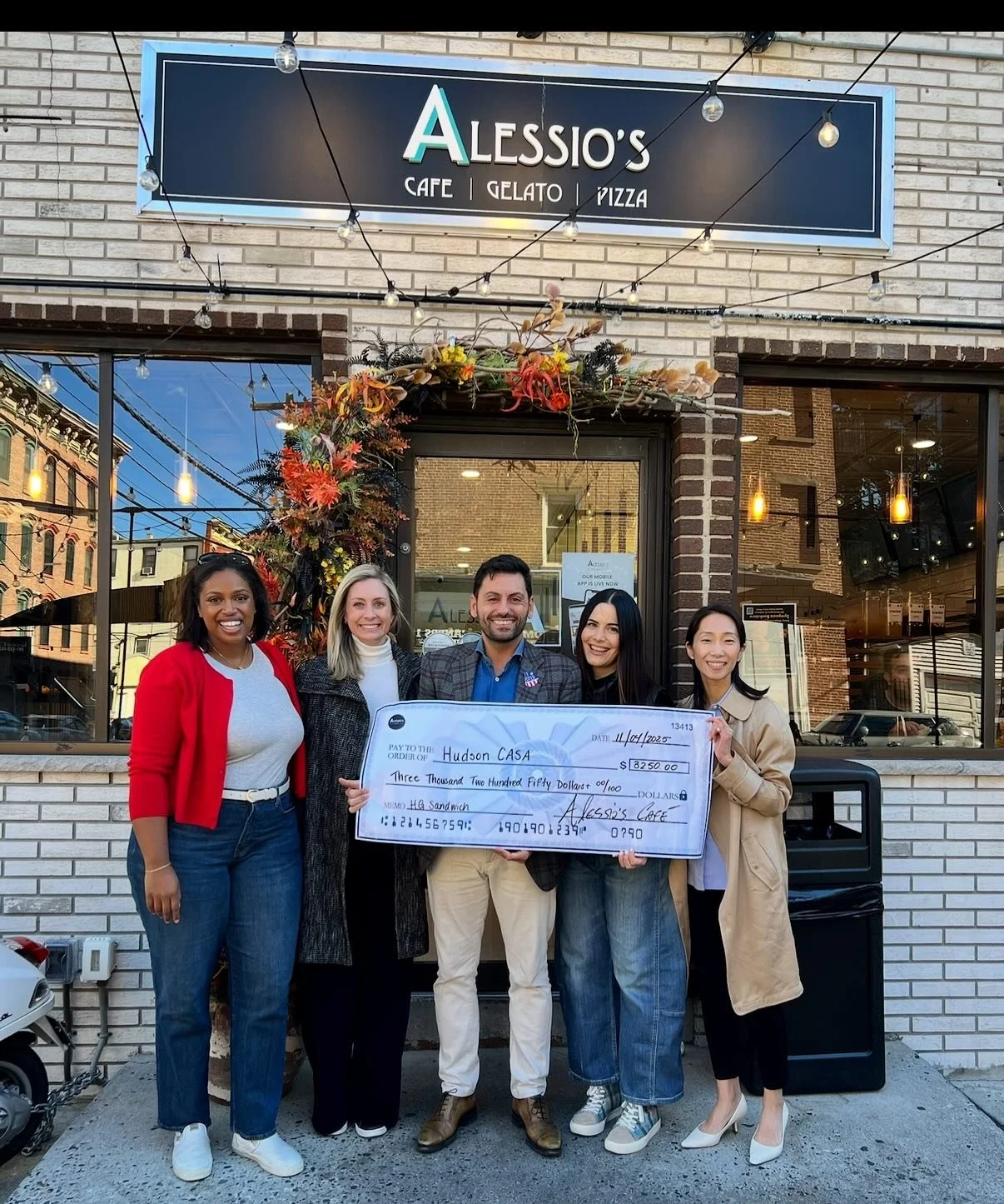Thank you to Alessio&rsquo;s Caf&eacute; for your generous $3,250 donation and to Hoboken Girl for supporting Hudson CASA and this amazing initiative! 💙❤️

We&rsquo;re also so grateful to everyone who stopped by to purchase The Hoboken Girl Breakfas