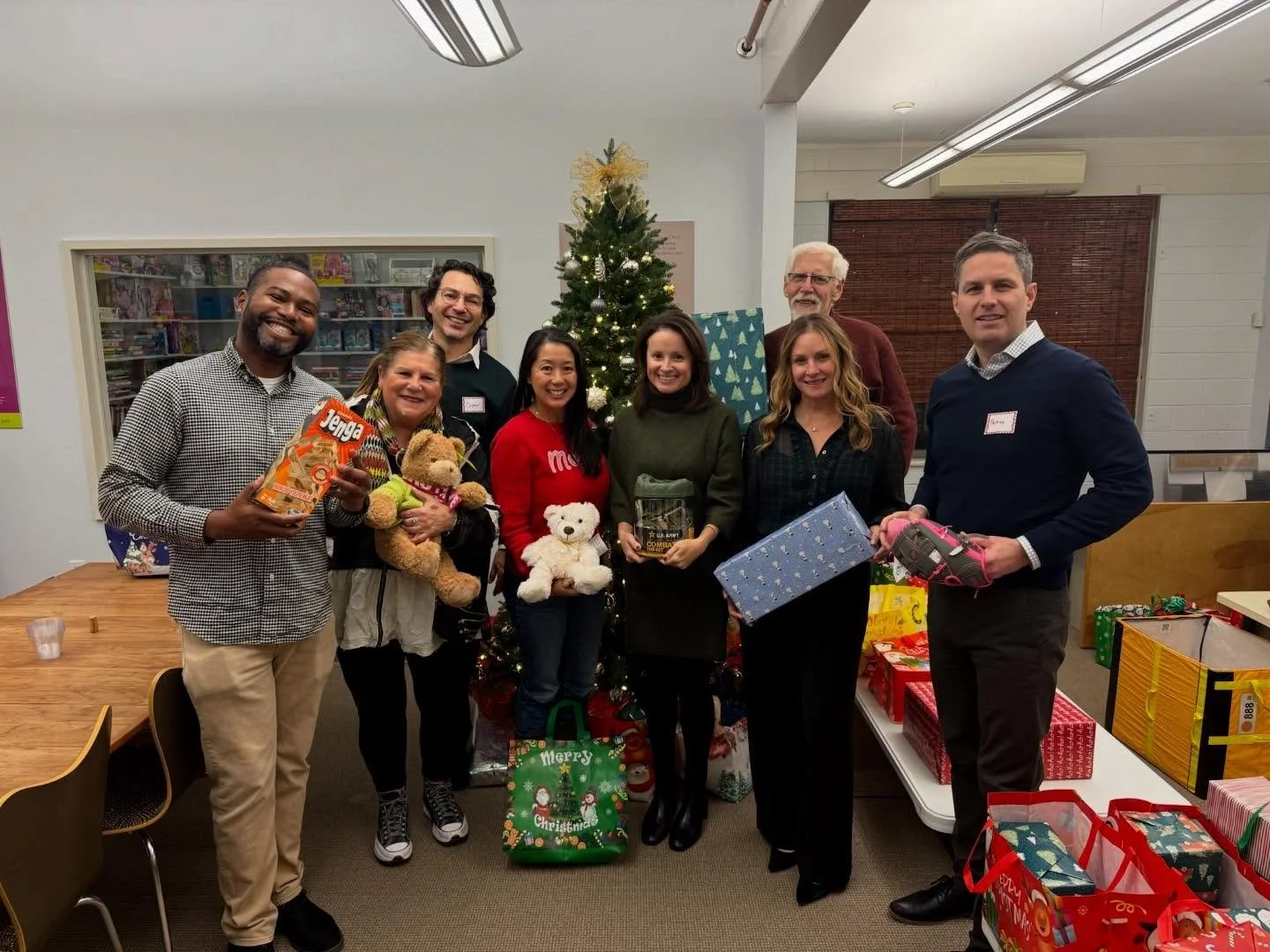 Yesterday evening, CASA volunteers, board members, and staff gathered for our annual holiday party! 🎊 It was a wonderful time to celebrate the season and for the volunteers to pick up their gifts to deliver to the foster children they serve. 🎁 

We