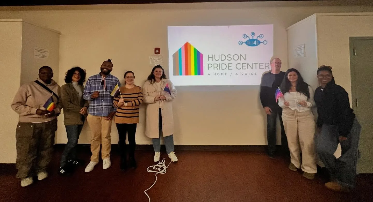 CASA invited Hudson Pride to our volunteer support night yesterday. Ashley Frost, Health Educator, presented a sensitivity training workshop for our CASA advocates. Thank you Hudson Pride for your partnership and all that you do for our community!❤️?