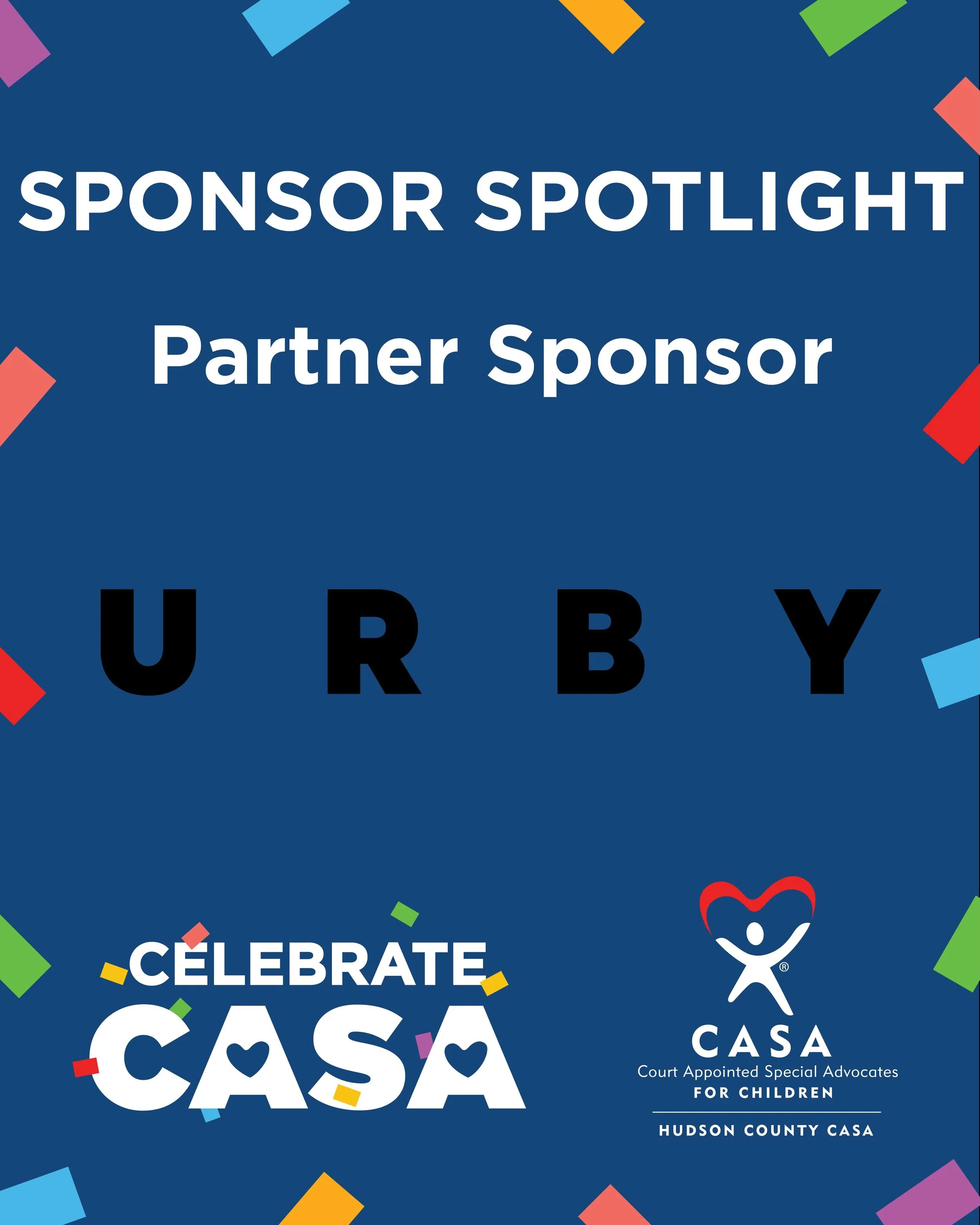 A special thank you to our Partner Sponsor, URBY! 💙

Your support helps make a lasting impact in the lives of children in foster care throughout Hudson County. ❤️

#CelebrateCASA #SponsorSpotlight