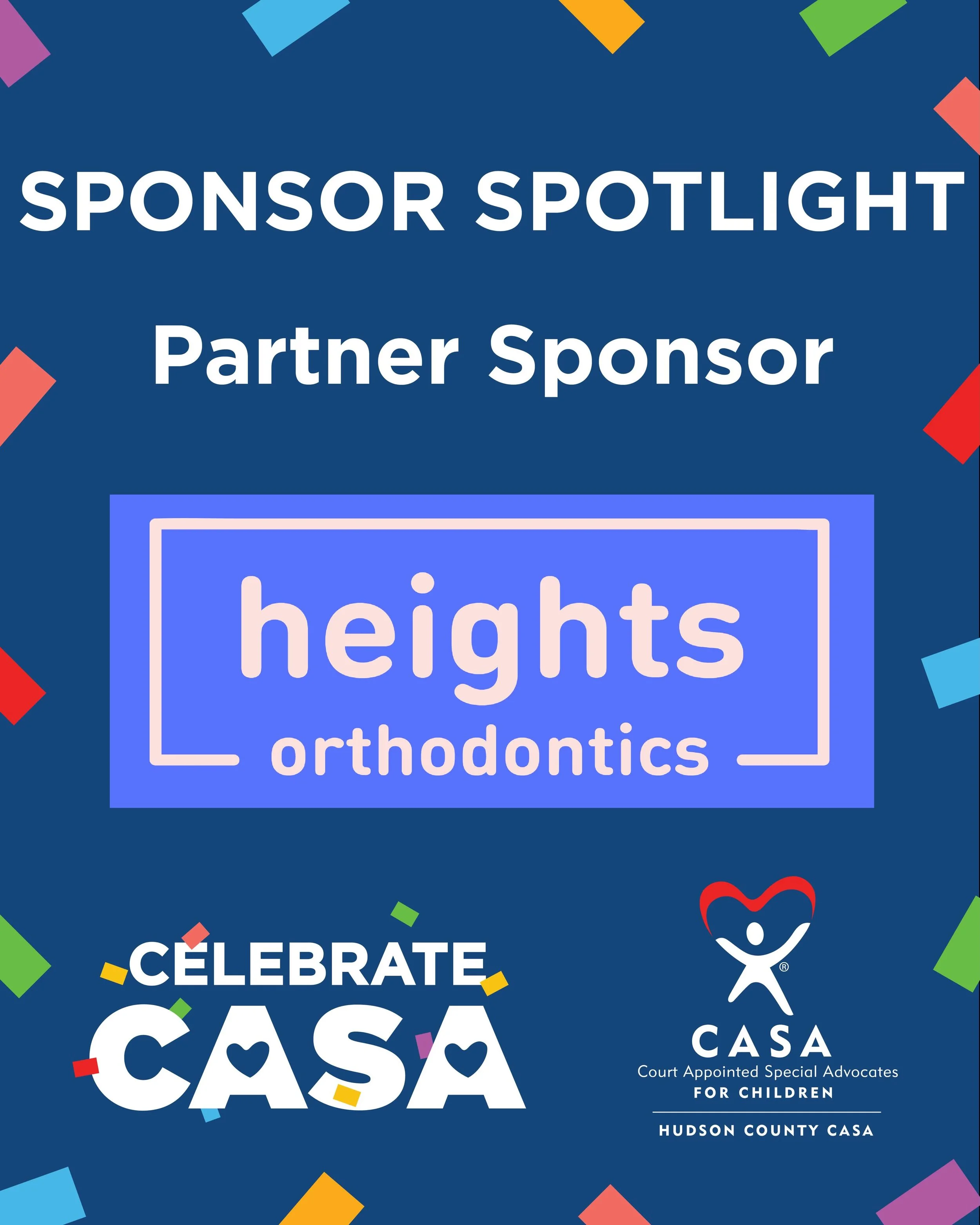 A special thank you to our Partner Sponsor, Heights Orthodontics! 💙🦷

Your support helps Hudson County CASA continue advocating for children in foster care and providing them with the resources, stability, and support they deserve. ❤️

#CelebrateCA