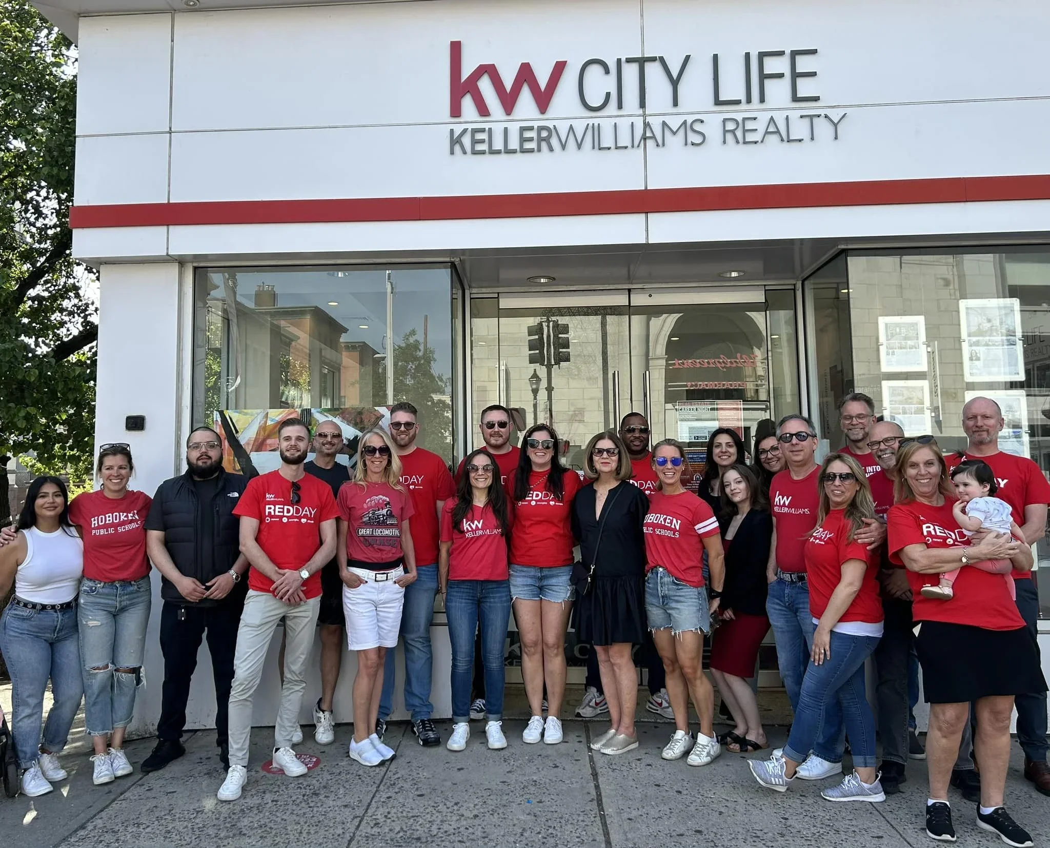 Keller Williams City Life Hoboken Red Day Supports CASA!
