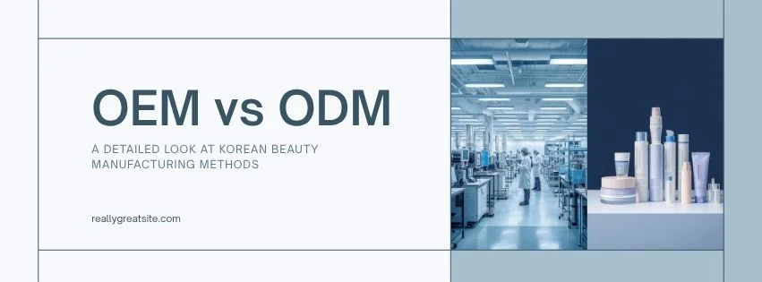 OEM vs ODM in Korean Cosmetics: Which Manufacturing Model is Right for Your Brand?