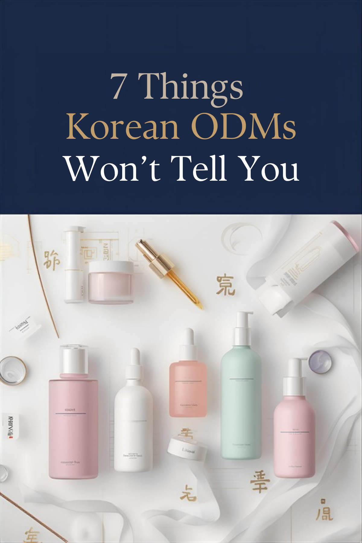 7 Things Korean ODMs Won’t Tell You (But You Need to Know Before Signing)