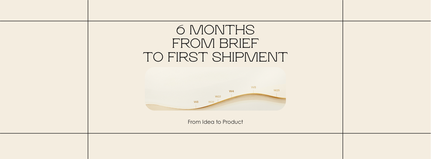 Korean ODM Launch Timeline: 6 Months From Brief to First Shipment (Founder Playbook 2026)