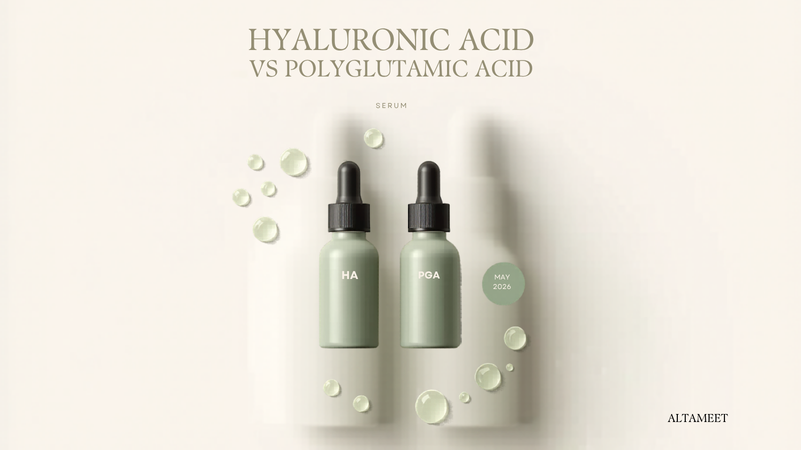 Hyaluronic Acid vs Polyglutamic Acid: Which Humectant Should Anchor Your K-Beauty Serum Line? (2026)