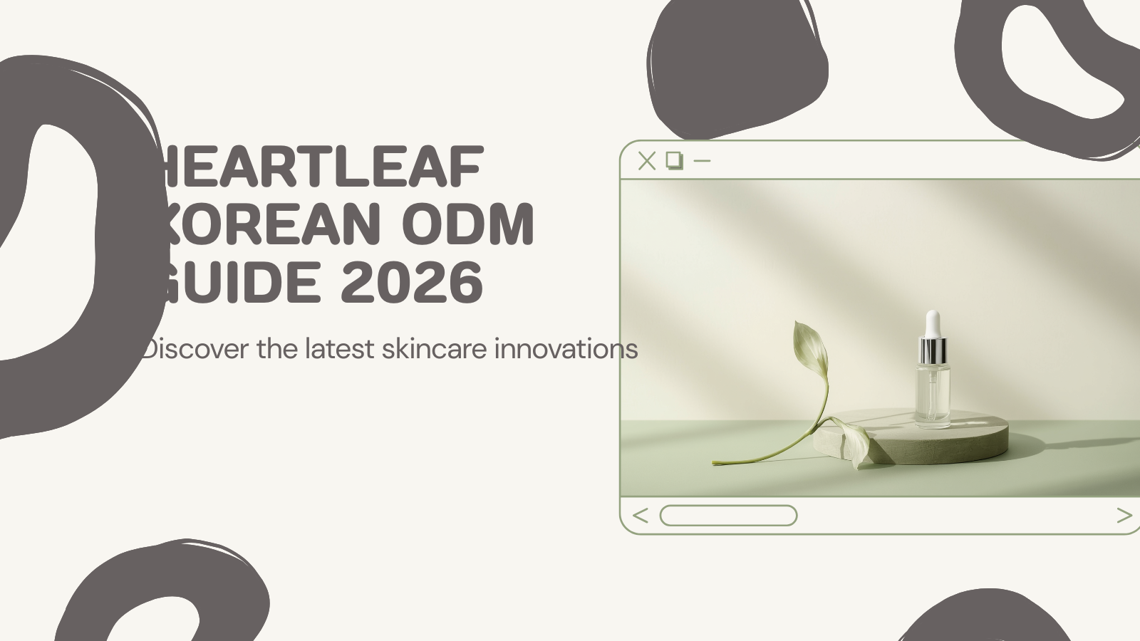 Heartleaf (Houttuynia cordata) in Korean ODM Skincare: A 2026 Indie Founder Guide