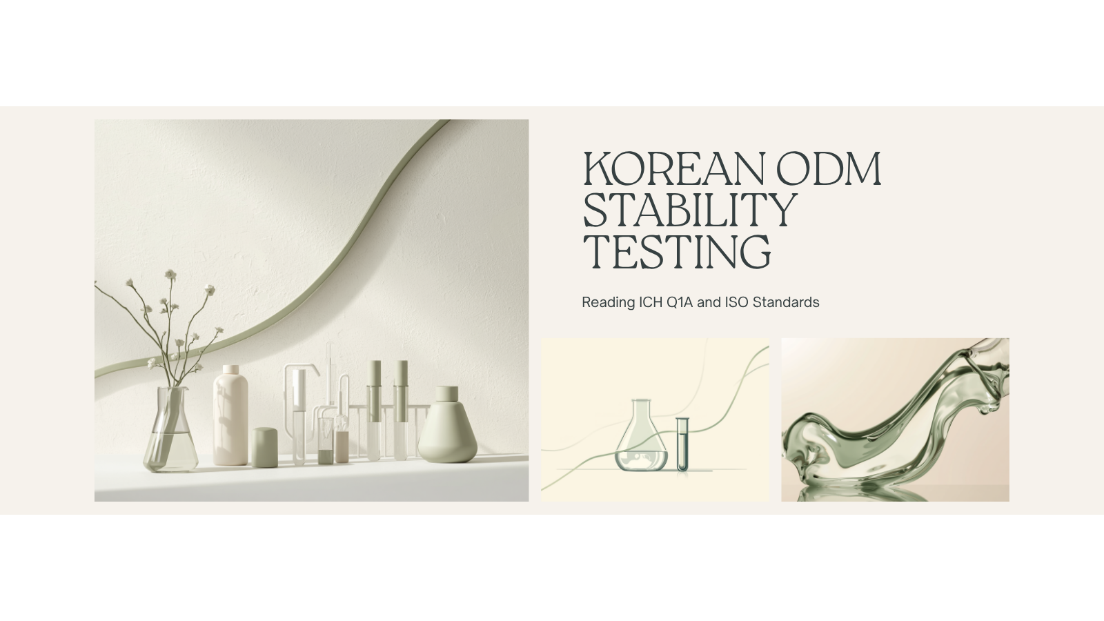 Korean ODM Stability Testing: How Indie K-Beauty Founders Should Read ICH Q1A, ISO 11930, and ISO 17516 Reports Before Production (2026)