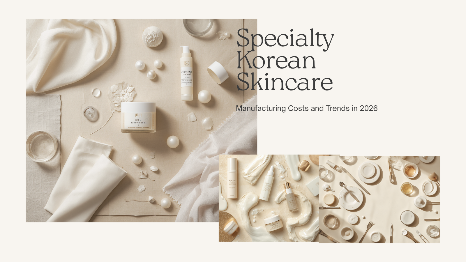 Specialty Korean Skincare Manufacturing Costs in 2026: Pregnancy-Safe, Anti-Aging, and Sensitive-Skin Serum and Cream Numbers (And Why They Cost More Than Standard SKUs)
