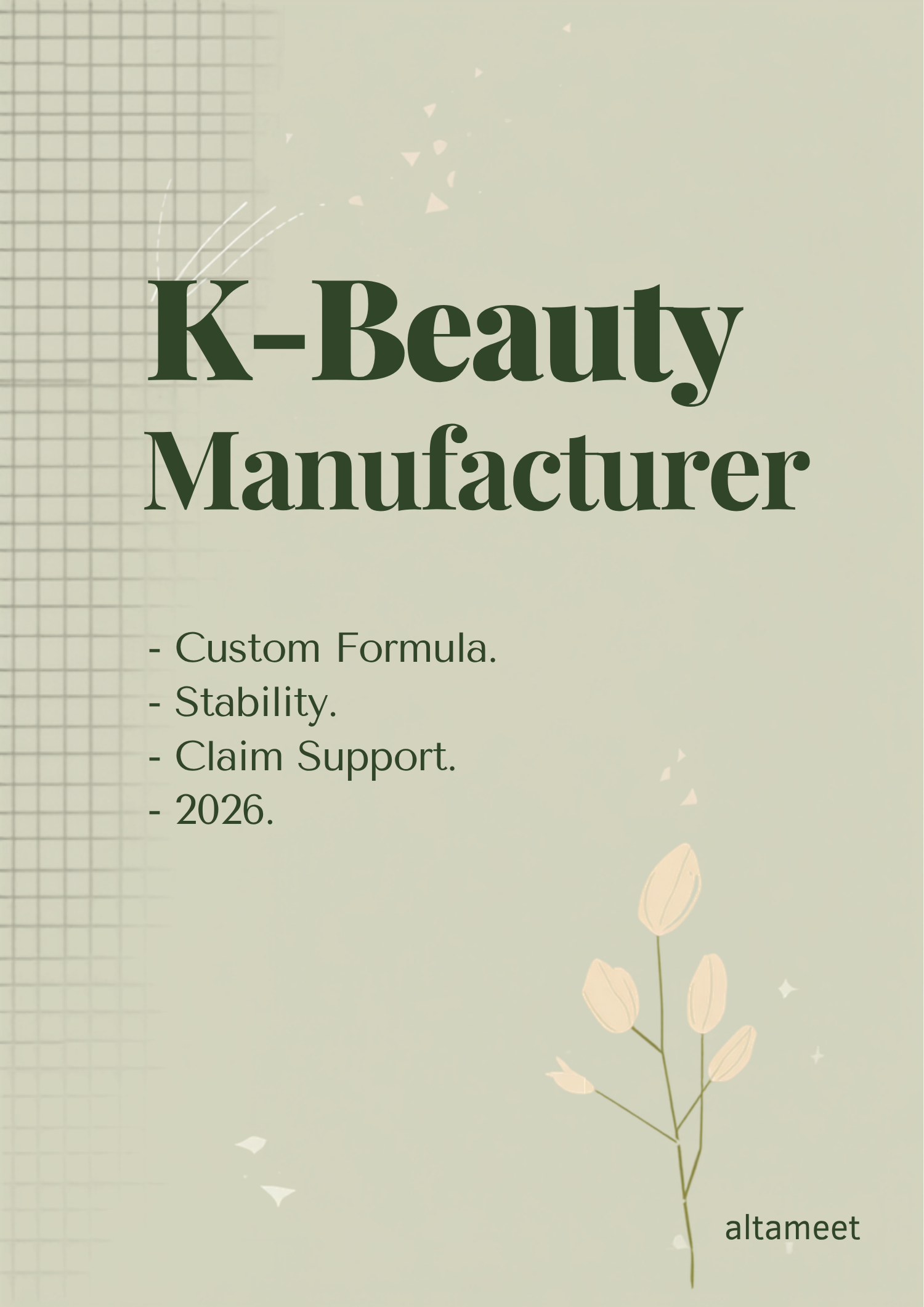 K-Beauty Manufacturer Q&A: Custom Formula, Stability Testing, Claim Support (2026)