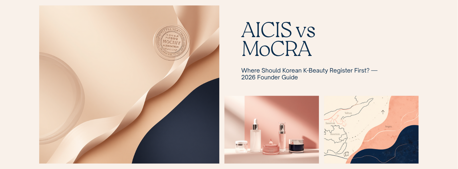Australia AICIS vs US MoCRA vs EU CPNP: Where Should Korean K-Beauty Register First in 2026?