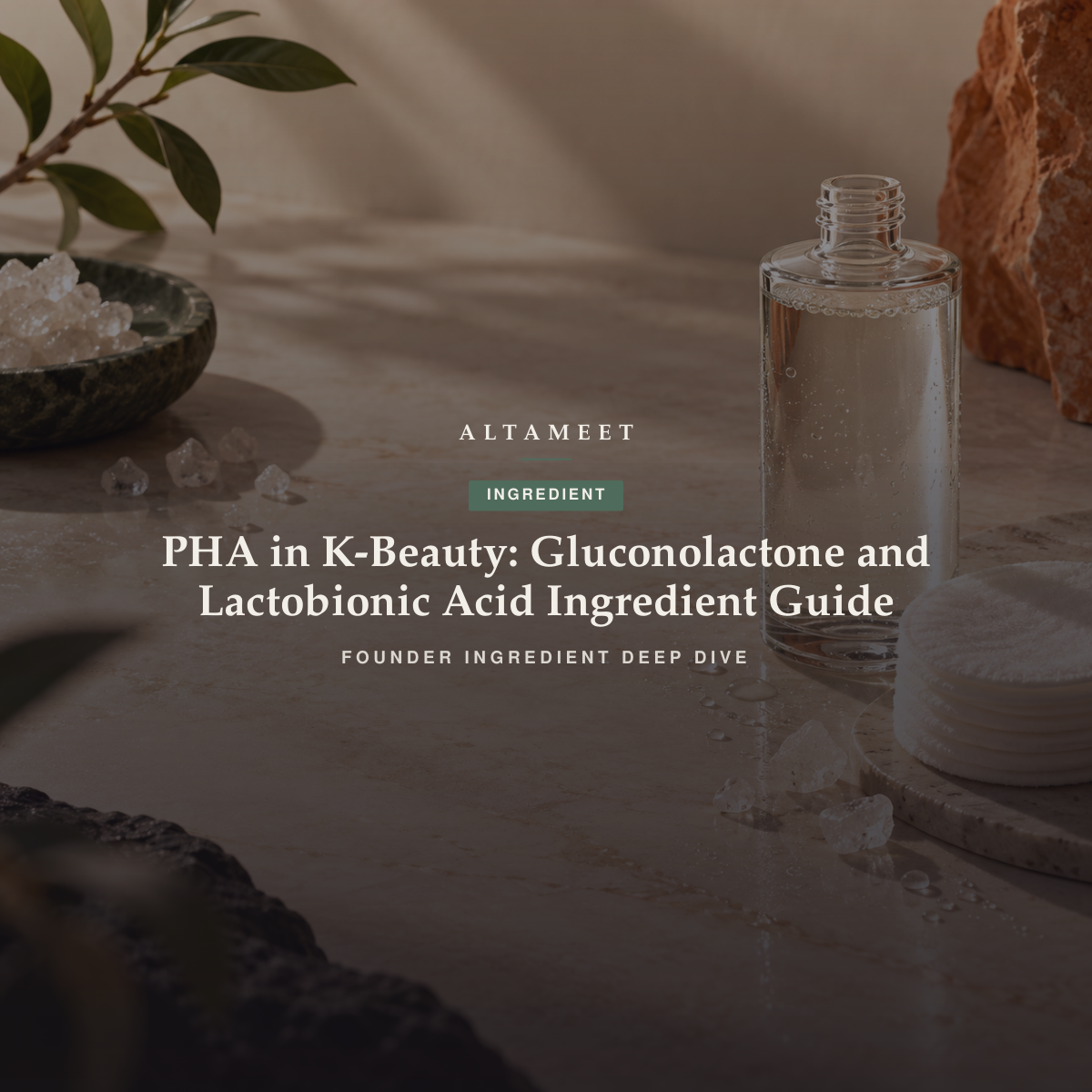 PHA in K-Beauty: Gluconolactone and Lactobionic Acid Ingredient Guide