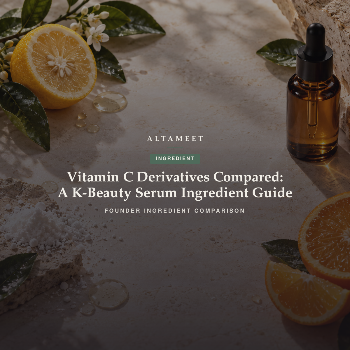 Vitamin C Derivatives Compared: A K-Beauty Serum Ingredient Guide