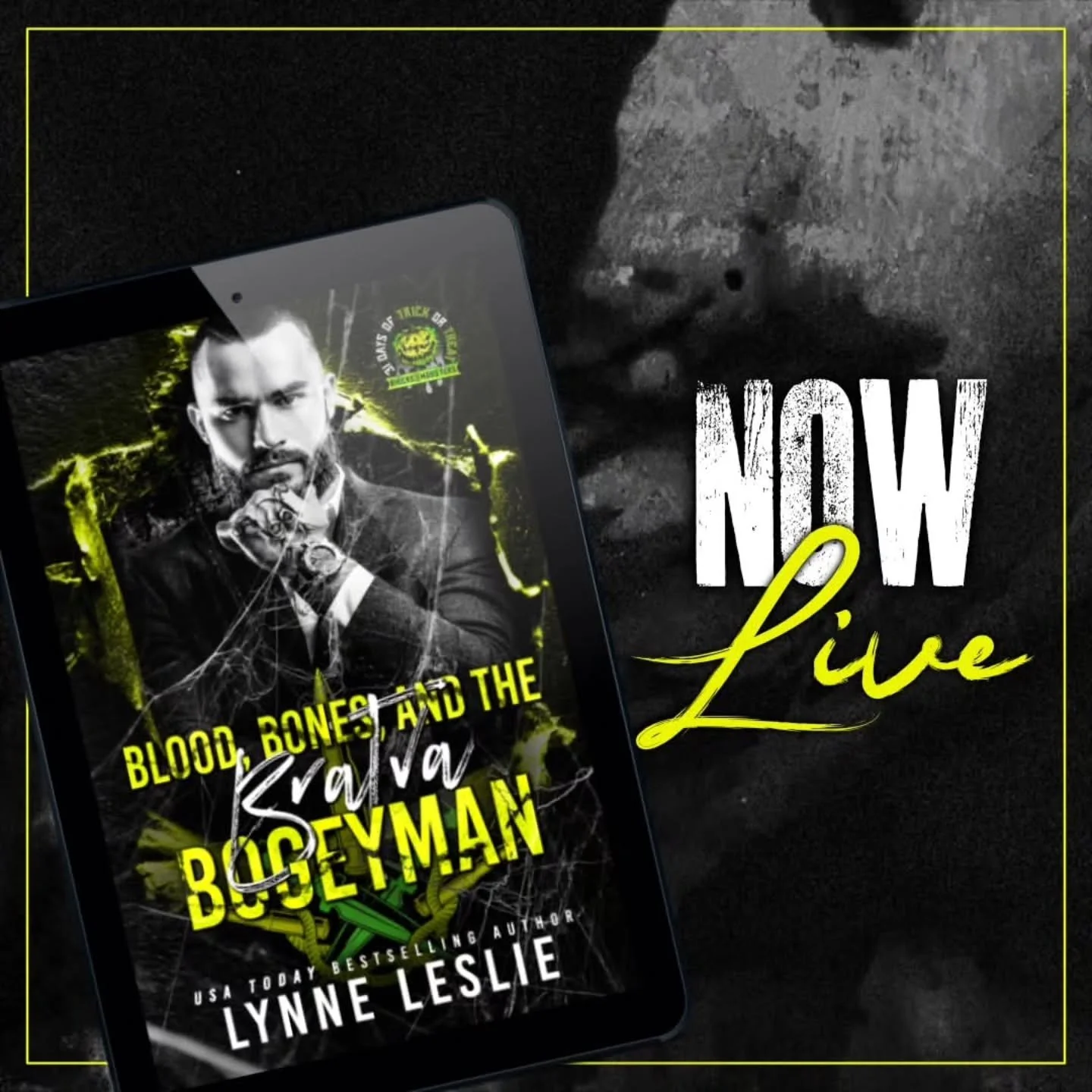 ☠️😈NOW LIVE😈☠️

Me, writing: &ldquo;He&rsquo;s literally unhinged.&rdquo;

Also me, giggling and kicking my feet: &ldquo;He loves her sooo much.&rdquo;

Anyway, The Bogeyman and his bride are LIVE! They're also in Kindle Unlimited!

-----

☠️Blurb☠