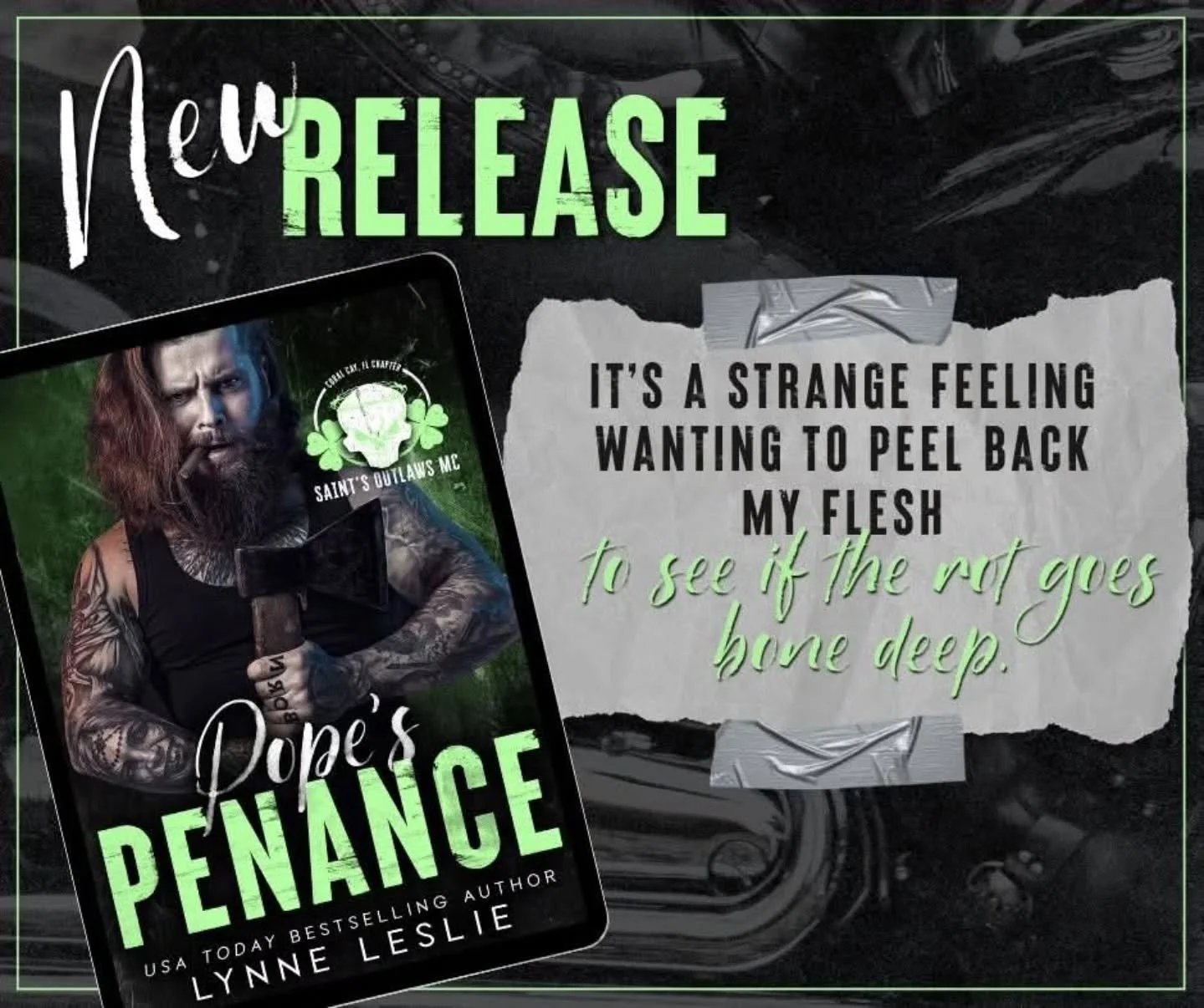 ☘️NOW LIVE☘️

Apollonos &lsquo;Pope&rsquo; Brannigan is a hero you&rsquo;ll love to hate. He&rsquo;s cutthroat, intense, and doesn&rsquo;t take threats to his family or his club lightly.

And when it comes to Birdie, he'll protect her no matter what,