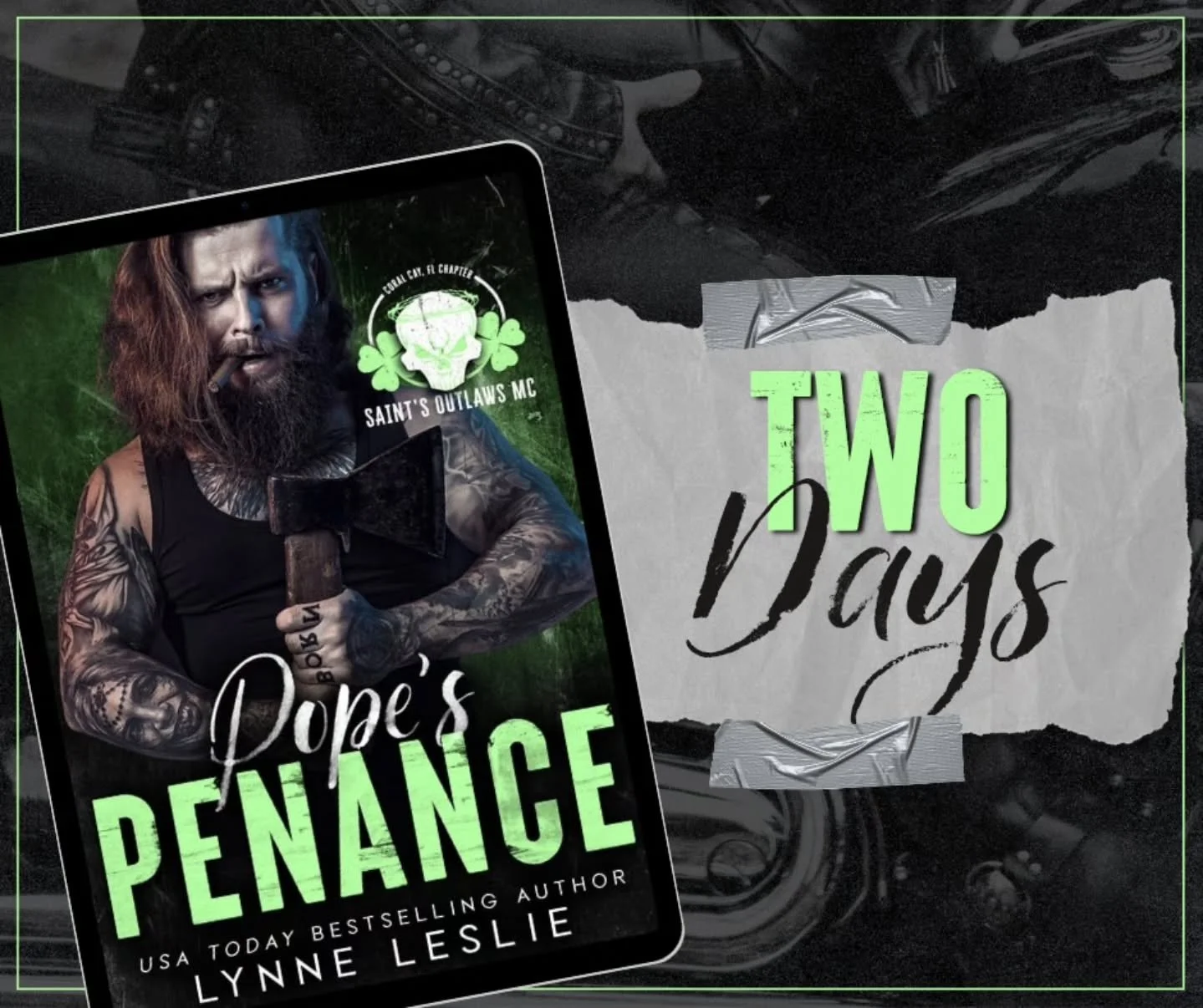 Just two more days! Pope's Penance releases on Thursday. Are you ready to join me for the ride?

Tropes you&rsquo;ll find in Pope&rsquo;s Penance:

☘️Secret Children
☘️Second Chance
☘️Best Friends Sibling
☘️Alpha/Antihero
☘️Break up to save her
☘️Bet