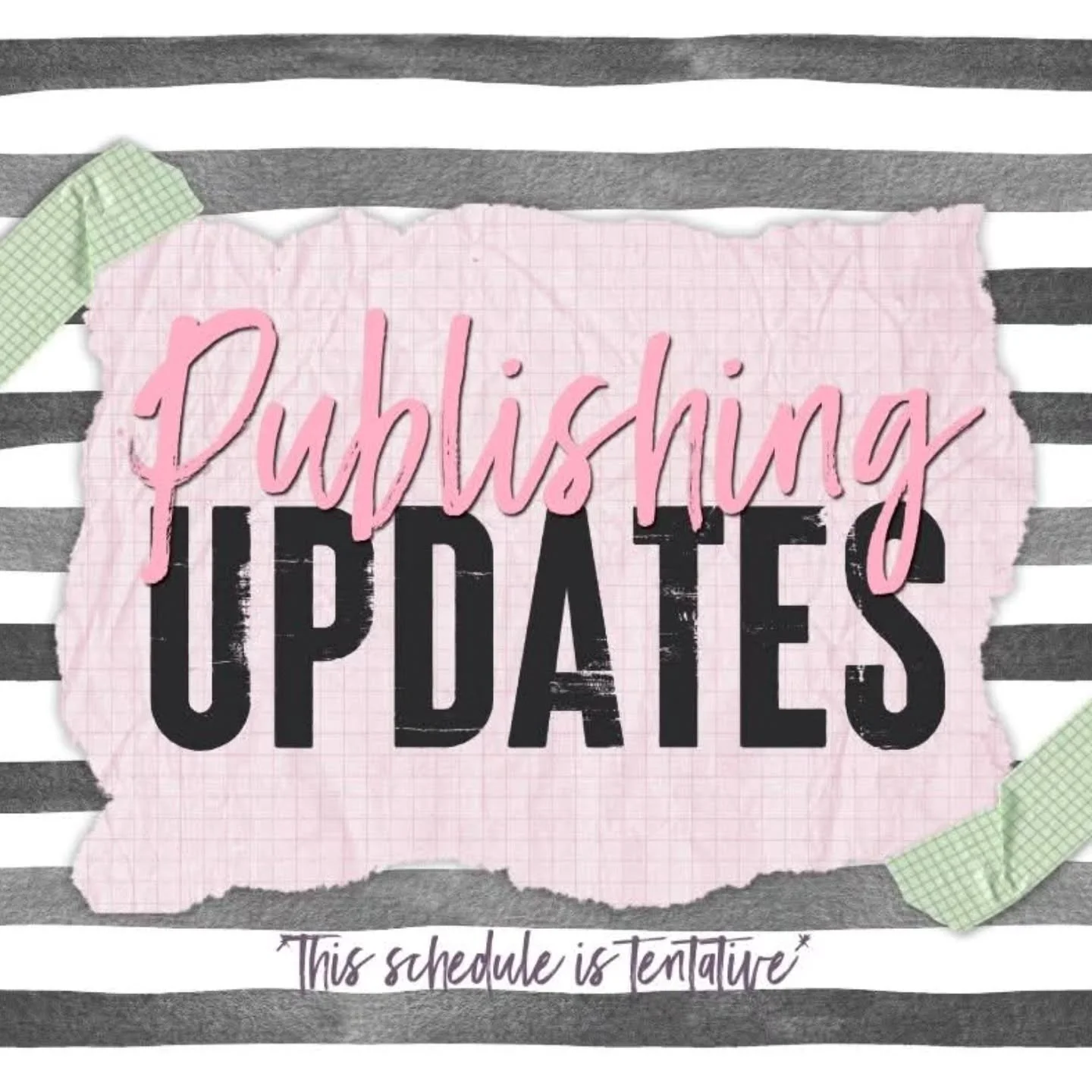 ✨Publishing Updates✨

I know it's been a hot minute since I've been in here. I'm behind on my current WIP. It's due to release on April 30th and I'm not even halfway finished. 😭 The plot was giving me issues and I had to keep scraping it until I fou