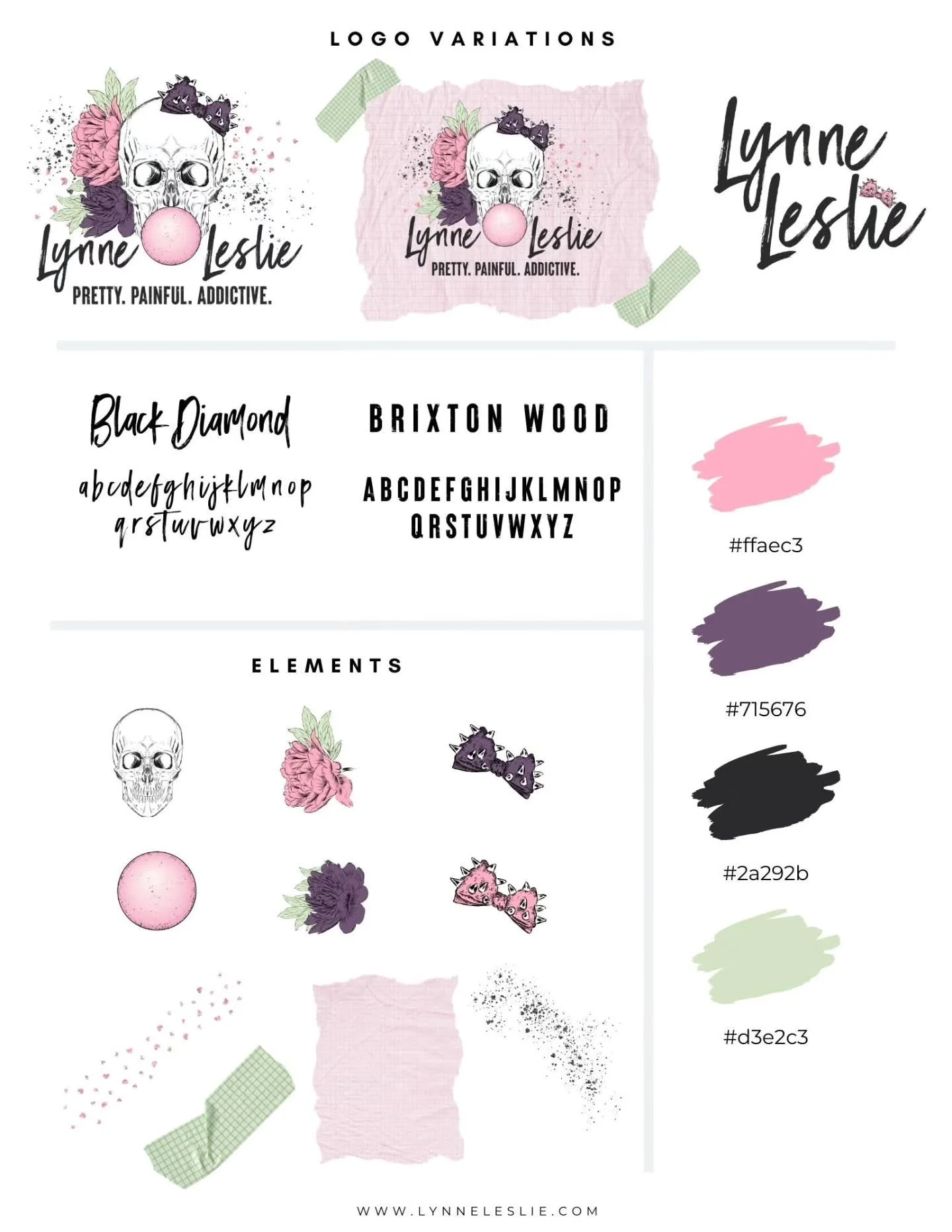 The website and all of my social media will be going through rebranding over the next week or so.

I felt it was time to change it up a bit since I'm no longer writing JUST my darker stuff. 

I wanted to keep my skull, because priorities, and also my