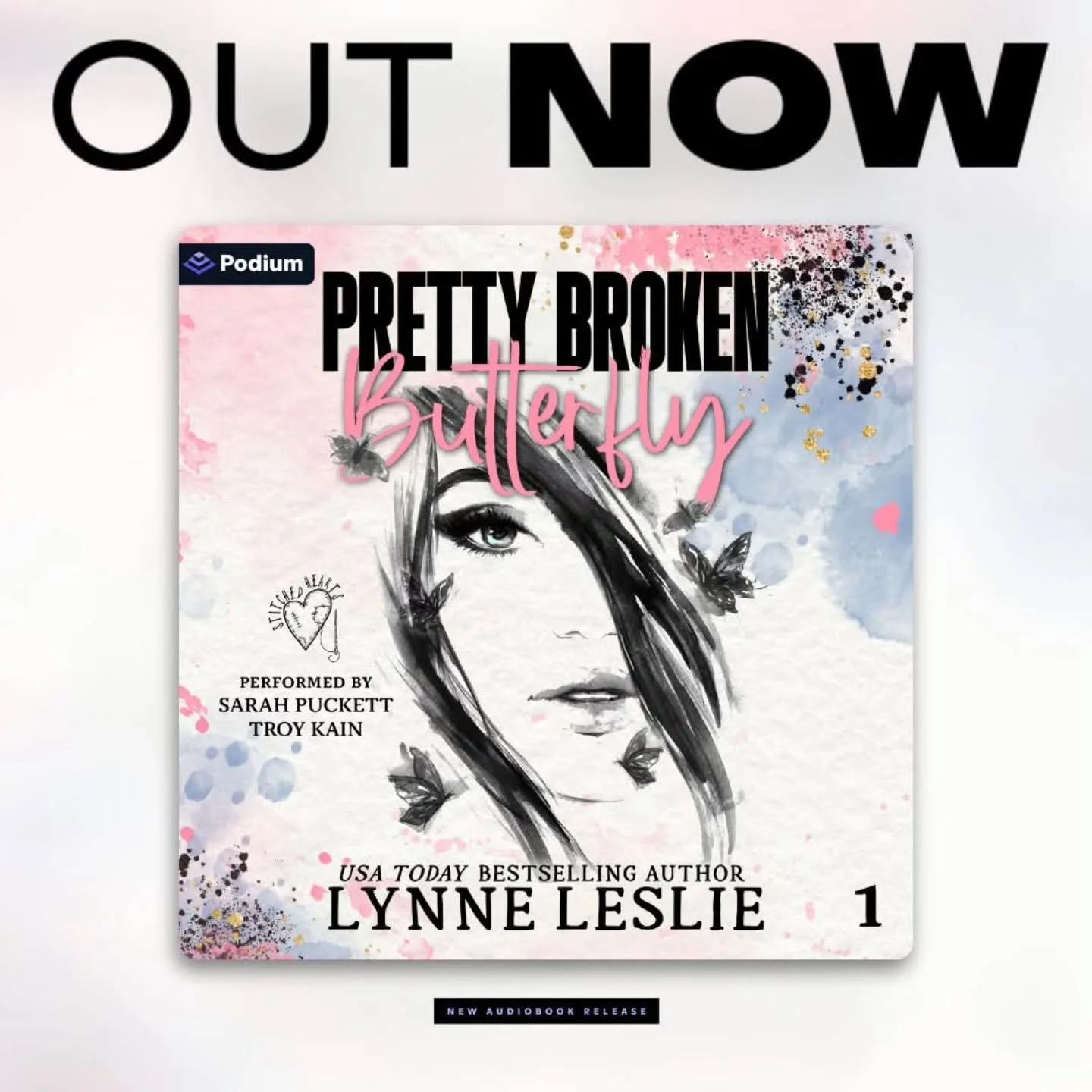 Yesterday was release day for the audio version of Pretty Broken Butterfly! Are you ready to listen to the amazing Sarah Puckett and Troy Kain bring these characters to life?

Charlie thought they were untouchable. Keaton proved her wrong. Now, it&rs