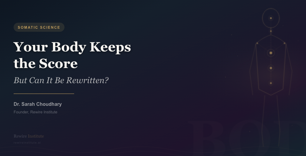 Your Body Keeps the Score, But Can It Be Rewritten?