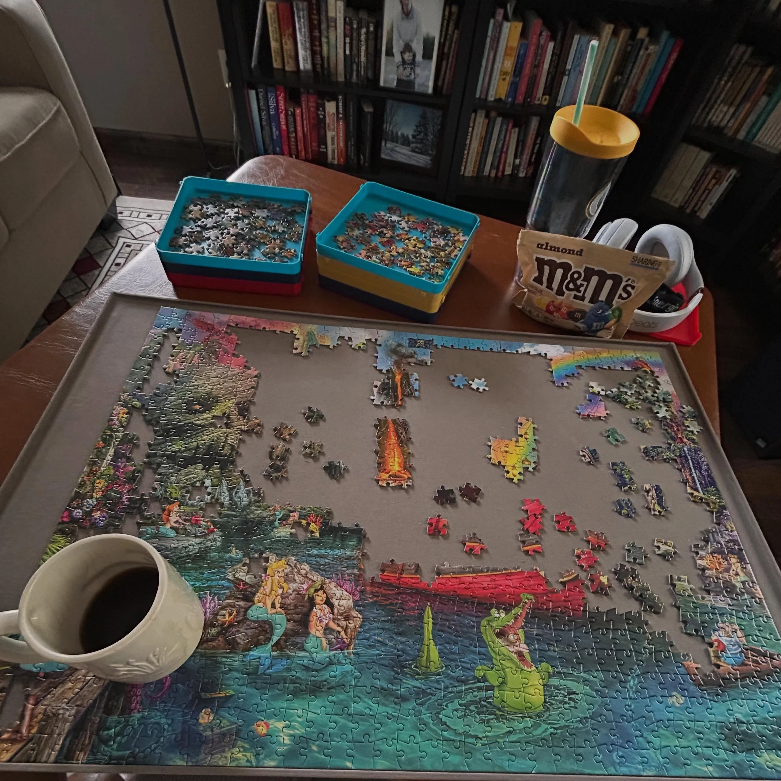 Life is just passing by in a really happy blur. I&rsquo;m trying to be better about engaging with this account but I do forget in the haze of busy days, good books, hobbies, yummy food, and all the things that make and create a life&mdash;like puzzle