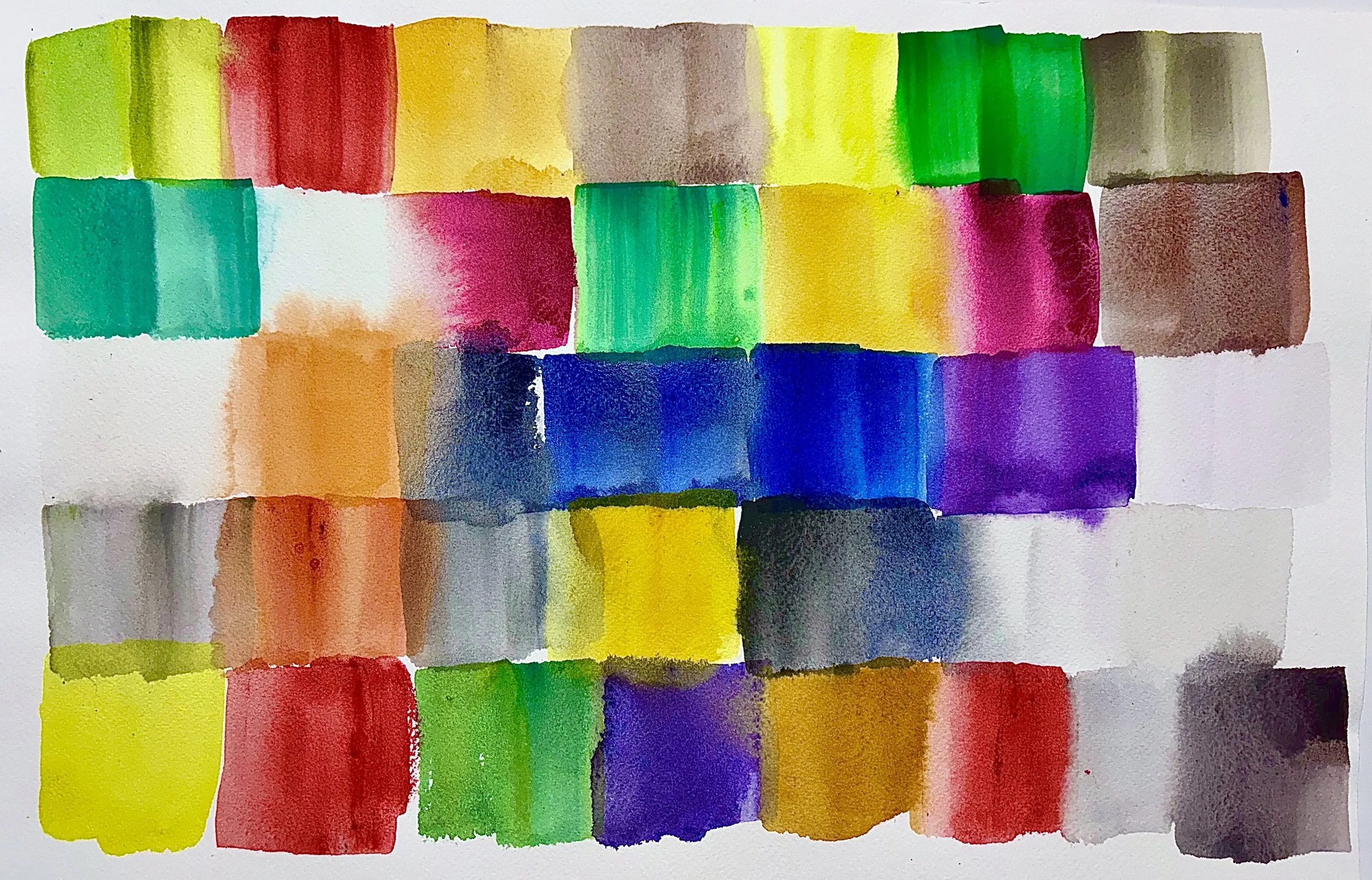 Synesthesia; watercolor
