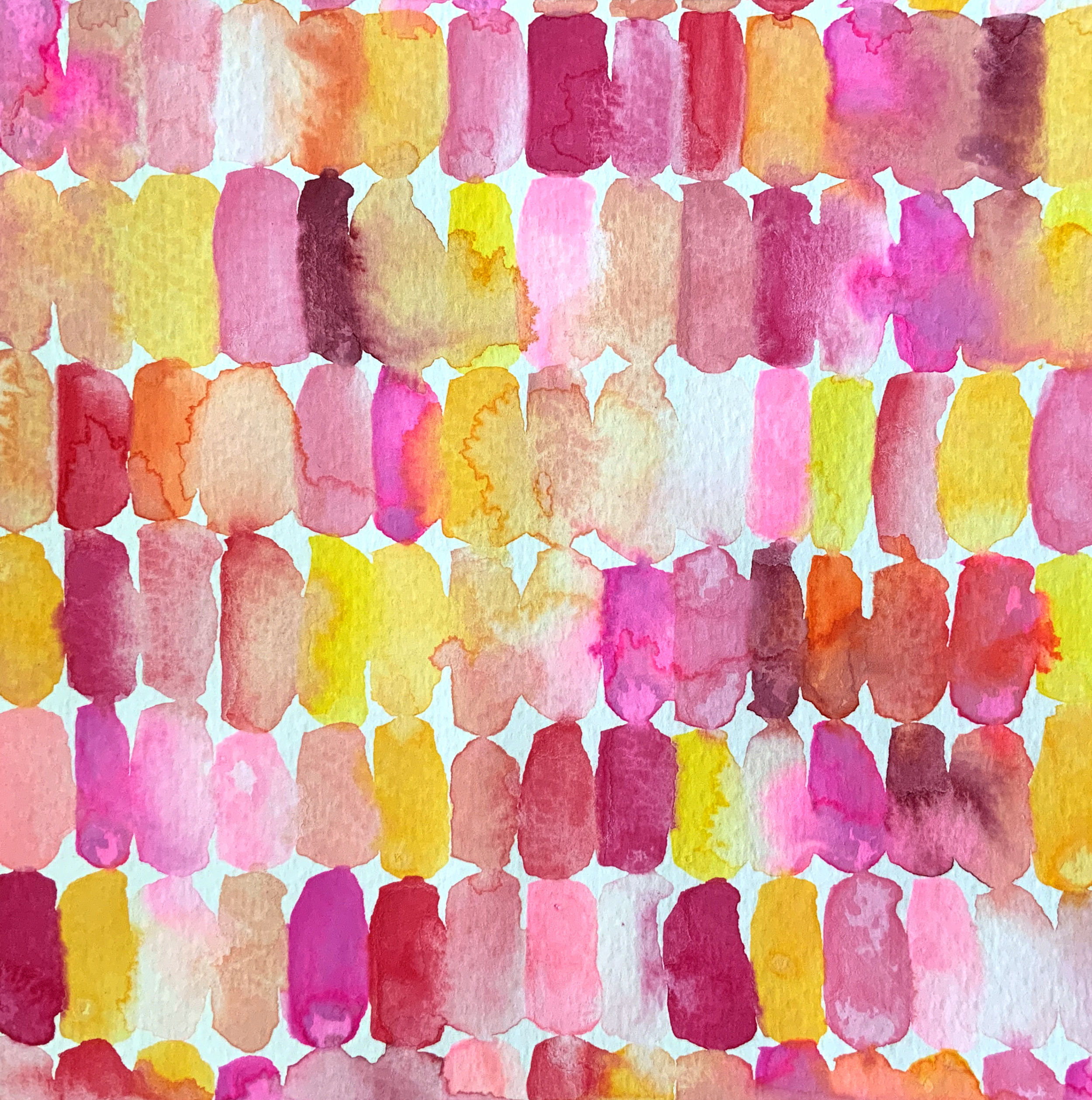 Abstract Warms; watercolor