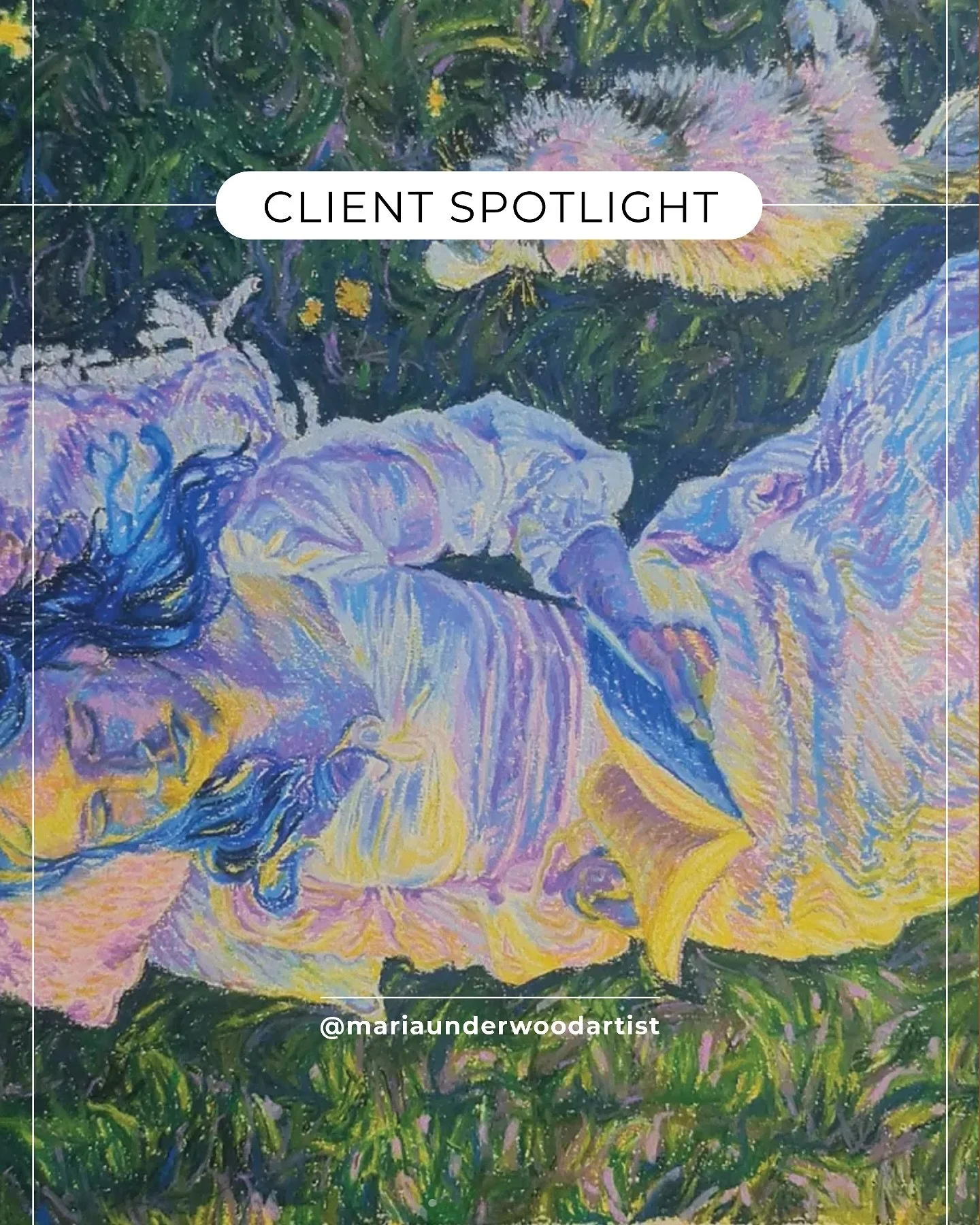 Here&rsquo;s a sneaky peek 👀&nbsp;at a gorgeous new piece of work by my client and friend @mariaunderwoodartist who is inviting you into her studio as part of the @southeastartists Open Studios.

Maria&rsquo;s traditional style of painting is in oil