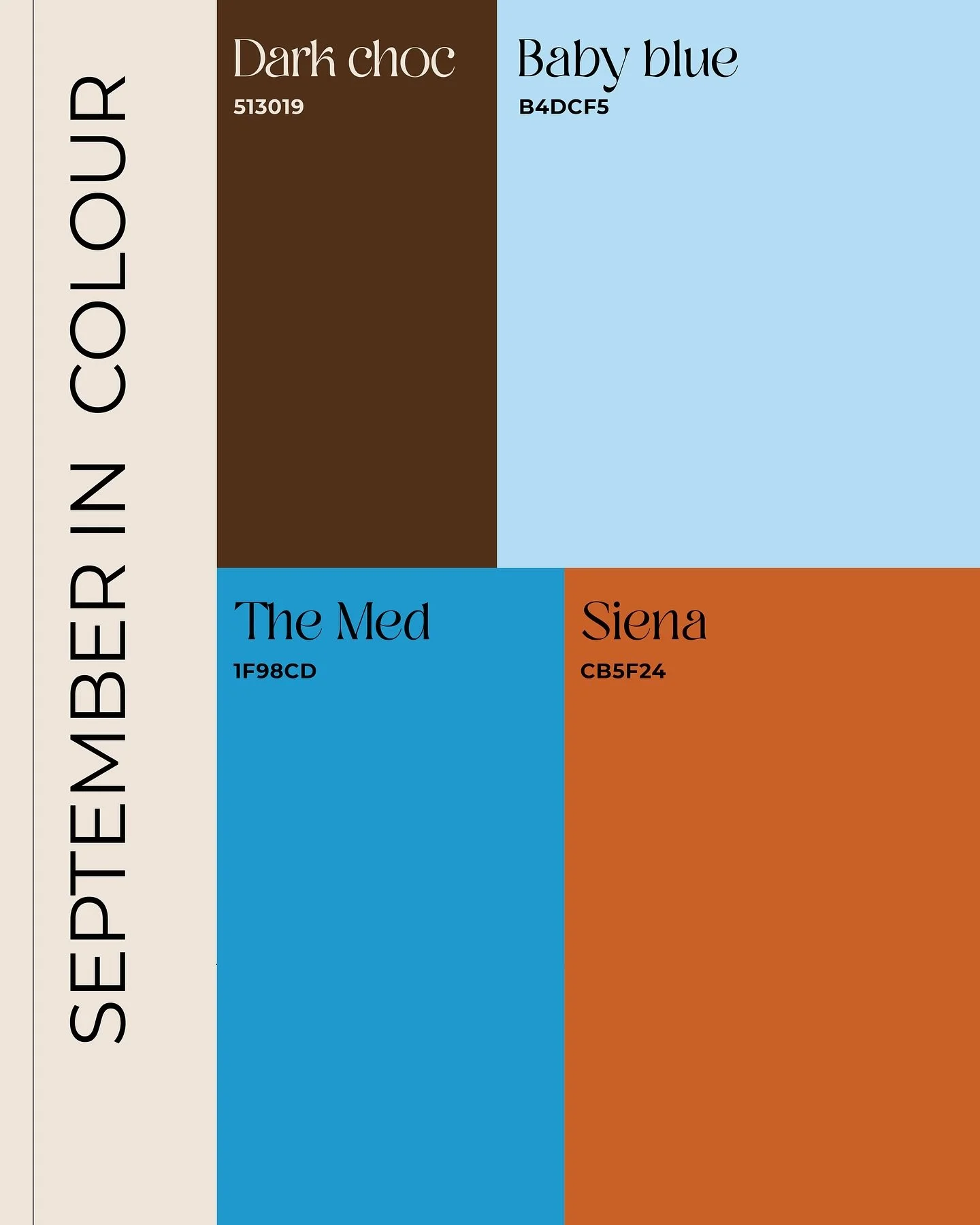 Voil&agrave;, a dreamy colour palette inspired by my recent trip to see my family in Corsica. A magical place ✨
