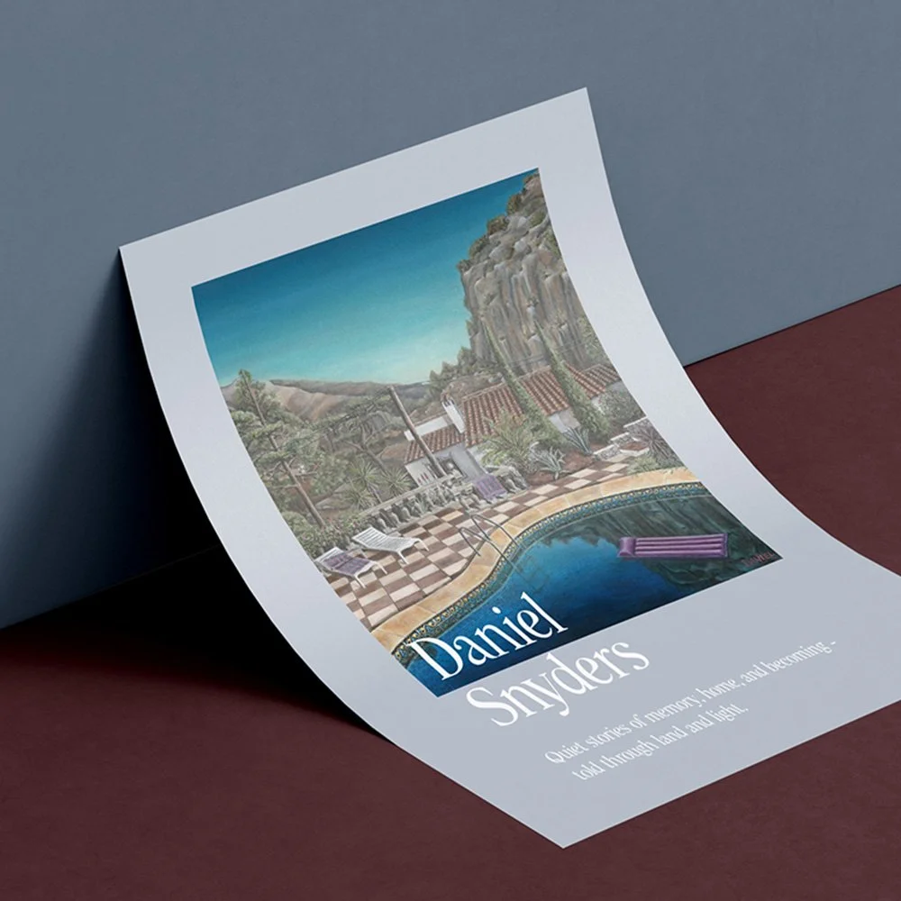 Visual identity and logo design for British painter ainter whose work explores memory, nostalgia and the emotional resonance of places.
