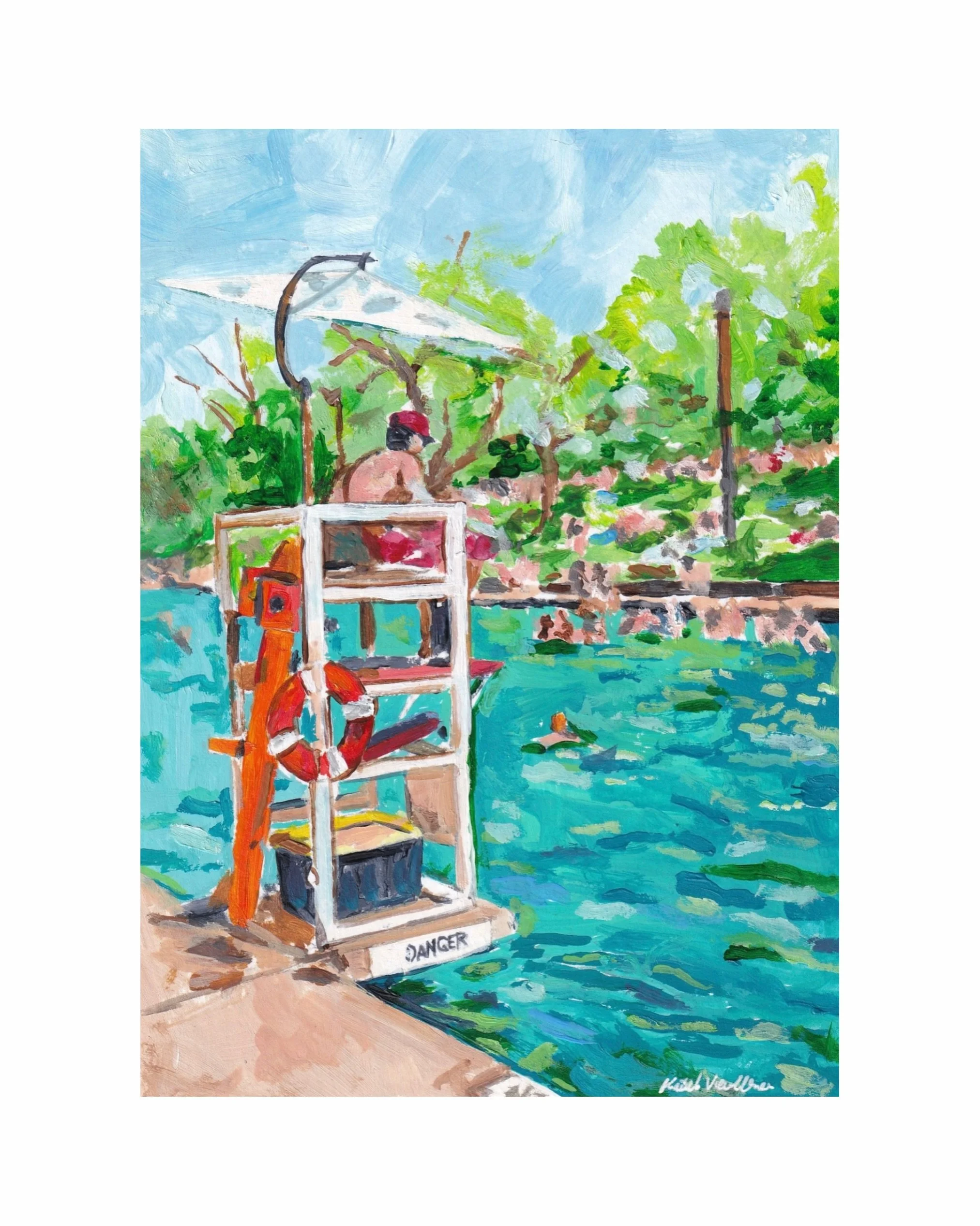 &ldquo;spring at the springs&rdquo; original painting
acrylic on paper
5&rdquo;x7&rdquo;

#picassoofthesouth #austintxartist #austintexas #art #bartonsprings