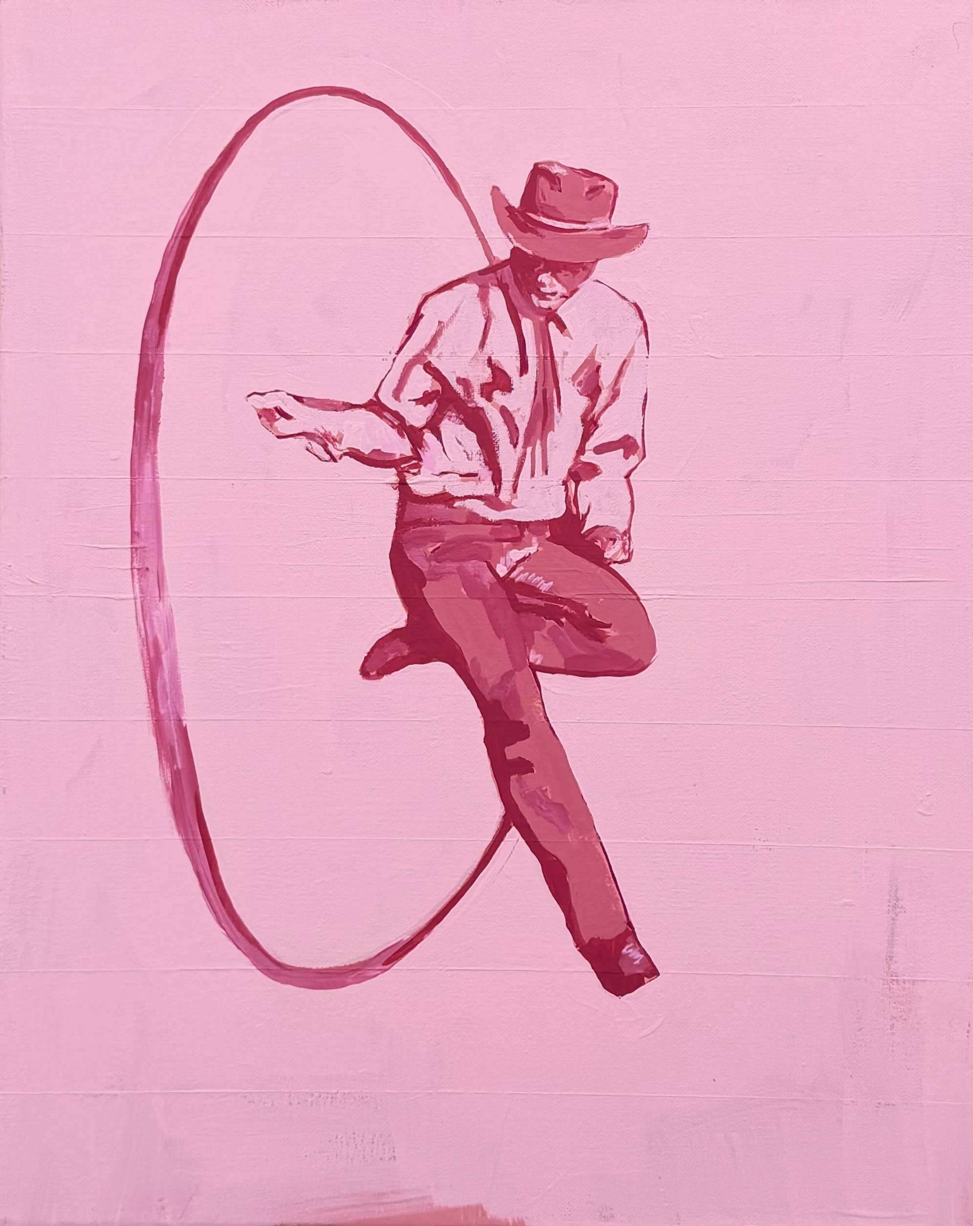 "LASSO" ORIGINAL PAINTING