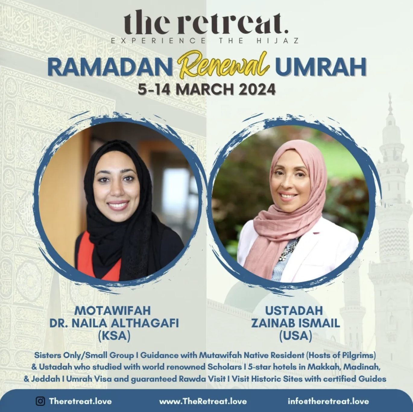 March Umrah (Ramadan Renewal Retreat)