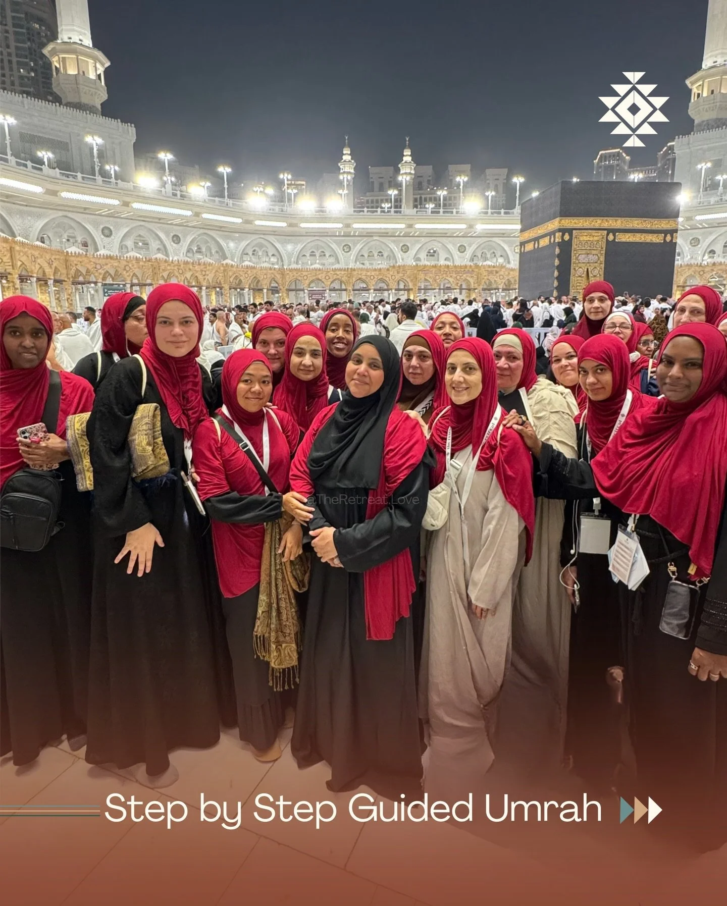 ✨ Moments from our January Sisters Umrah with @aliyah_ummraiyaan &amp; @thedrnaila ✨
We climbed Cave Ḥirā&rsquo;, feeling our hearts race as we followed the Prophet&rsquo;s ﷺ footsteps, and paused in quiet women-only circles for reflection and learni