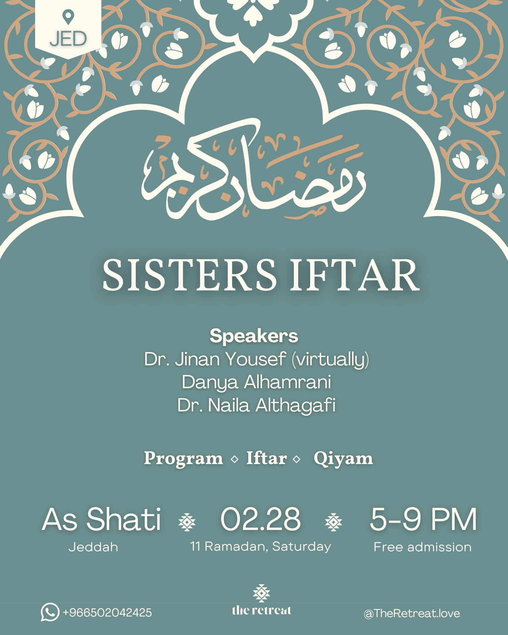 Sisters Iftar - Jeddah