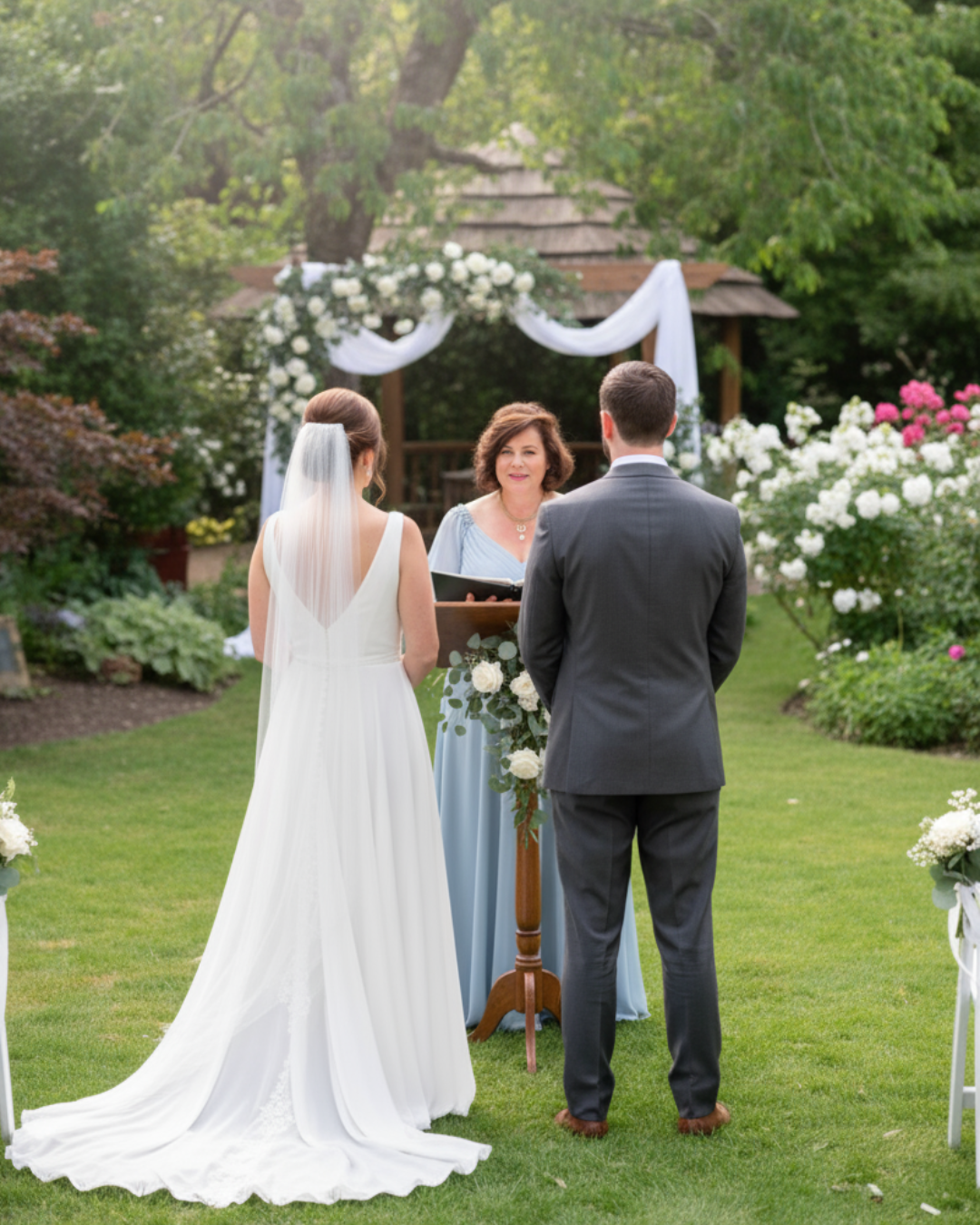 Celebrant for weddings and vow renewals in Wimbledon SW London