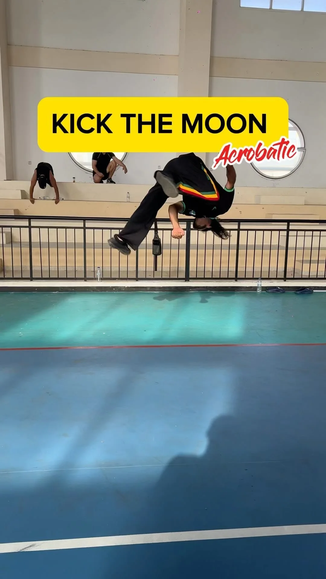 How to do cheat gainer (kick the moon )
Advanced level
Practice safe and don’t forget to warm up before attempting any of this moves