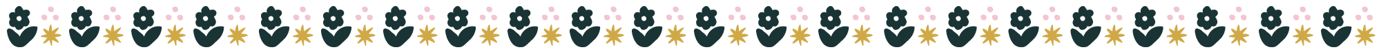 Repeating Pattern with flower, dots, and star