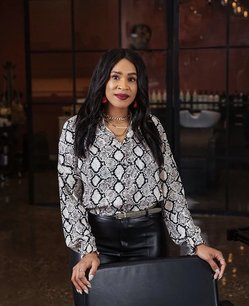 Char - hairstylist at Glow Makeup + Hair