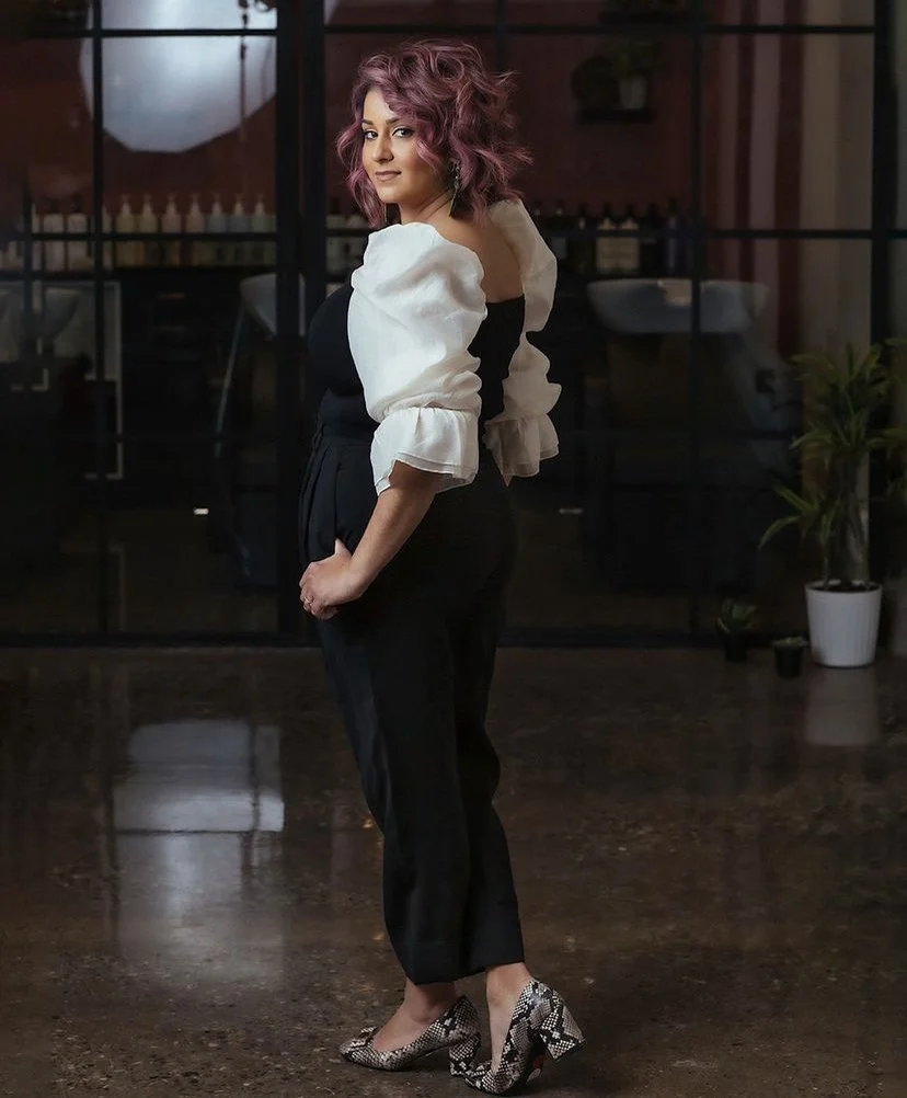 Ziya Rayani - co-owner of Glow Makeup + Hair