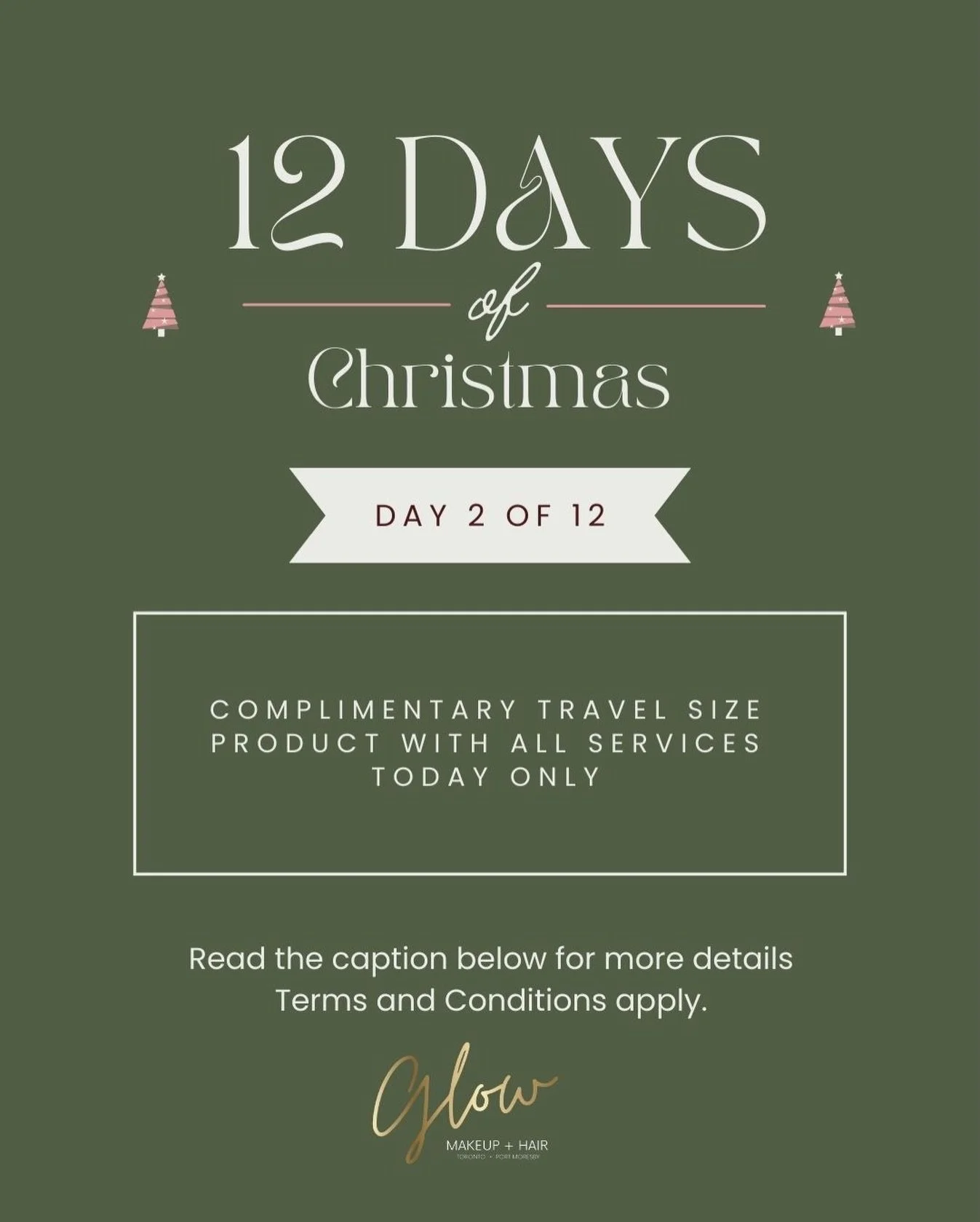 Complimentary travel size @evopro product with all services today 🎁
If you haven&rsquo;t already, call and get a last minute spot!