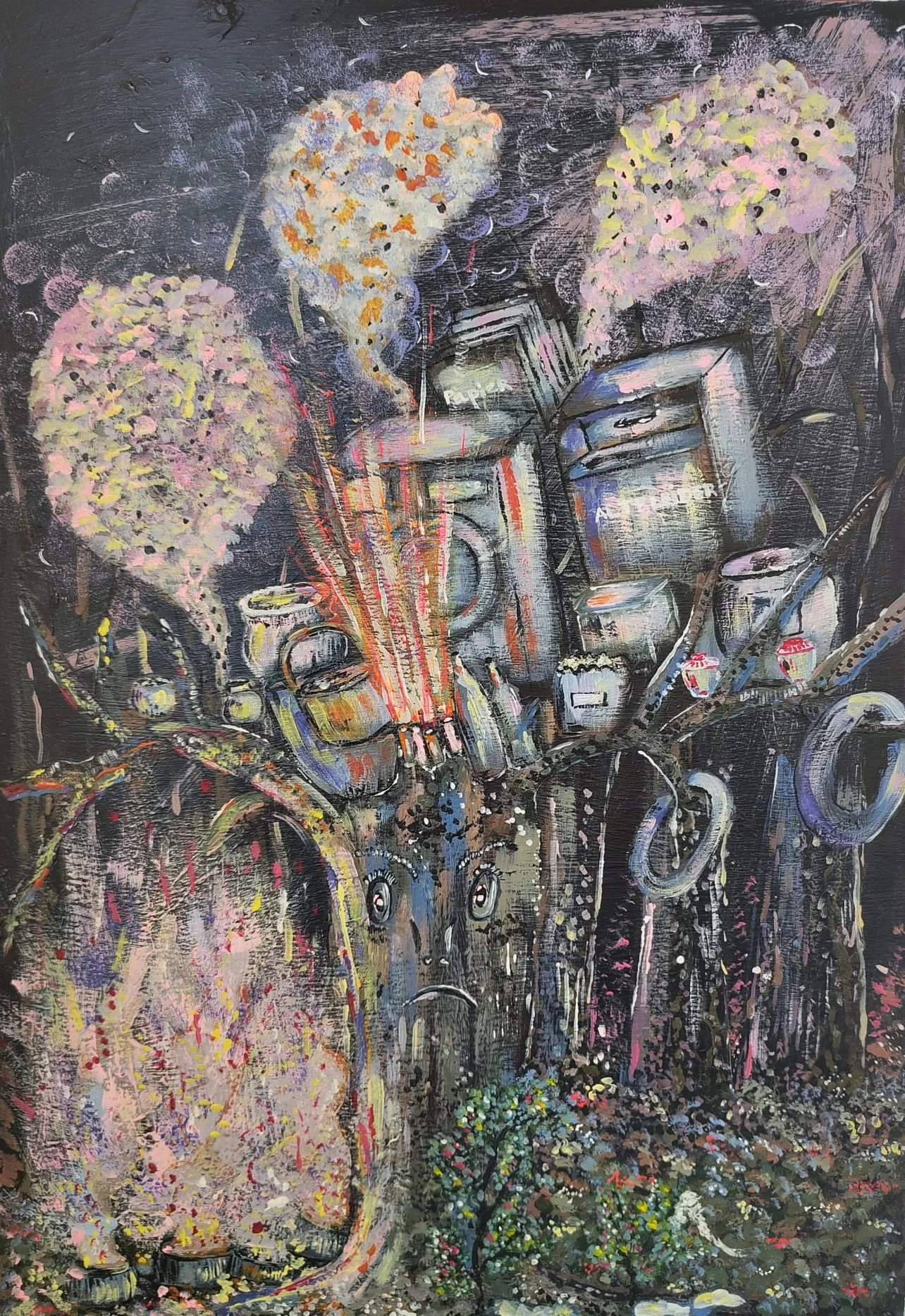 Der 300-jährige Baum hätte auch was zu sagen ...