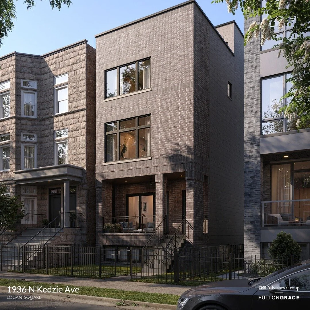 1936 N Kedzie Ave.

Big. News. 🏡 Coming soon to the Logan Square neighborhood: four modern duplex condos designed to fit any lifestyle. Get ready to experience the perfect blend of comfort and convenience in an awesome part of our fair city. Stay tu