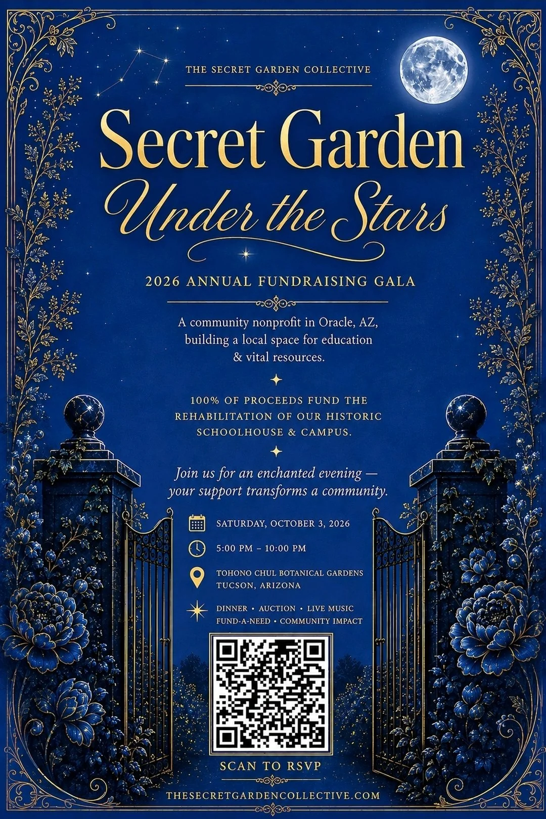 Secret Garden Under the Stars Fundraising Gala 