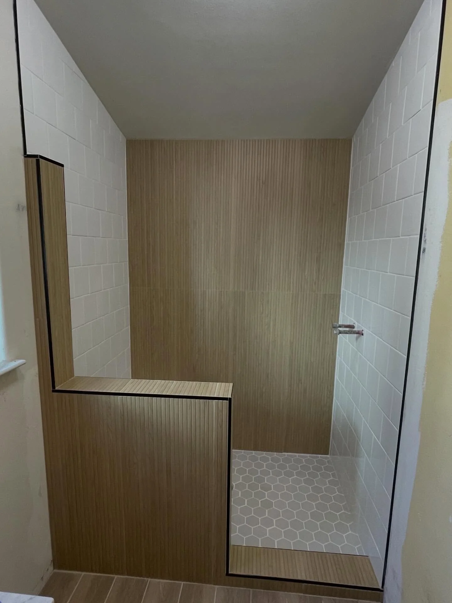 ✨ Hi everyone! We&rsquo;re so excited to introduce ourselves &mdash; we&rsquo;re Moxie Interiors, a small but mighty company with three full-time employees specializing in tile and interior residential remodeling. 🏡💖

We&rsquo;re all about creating