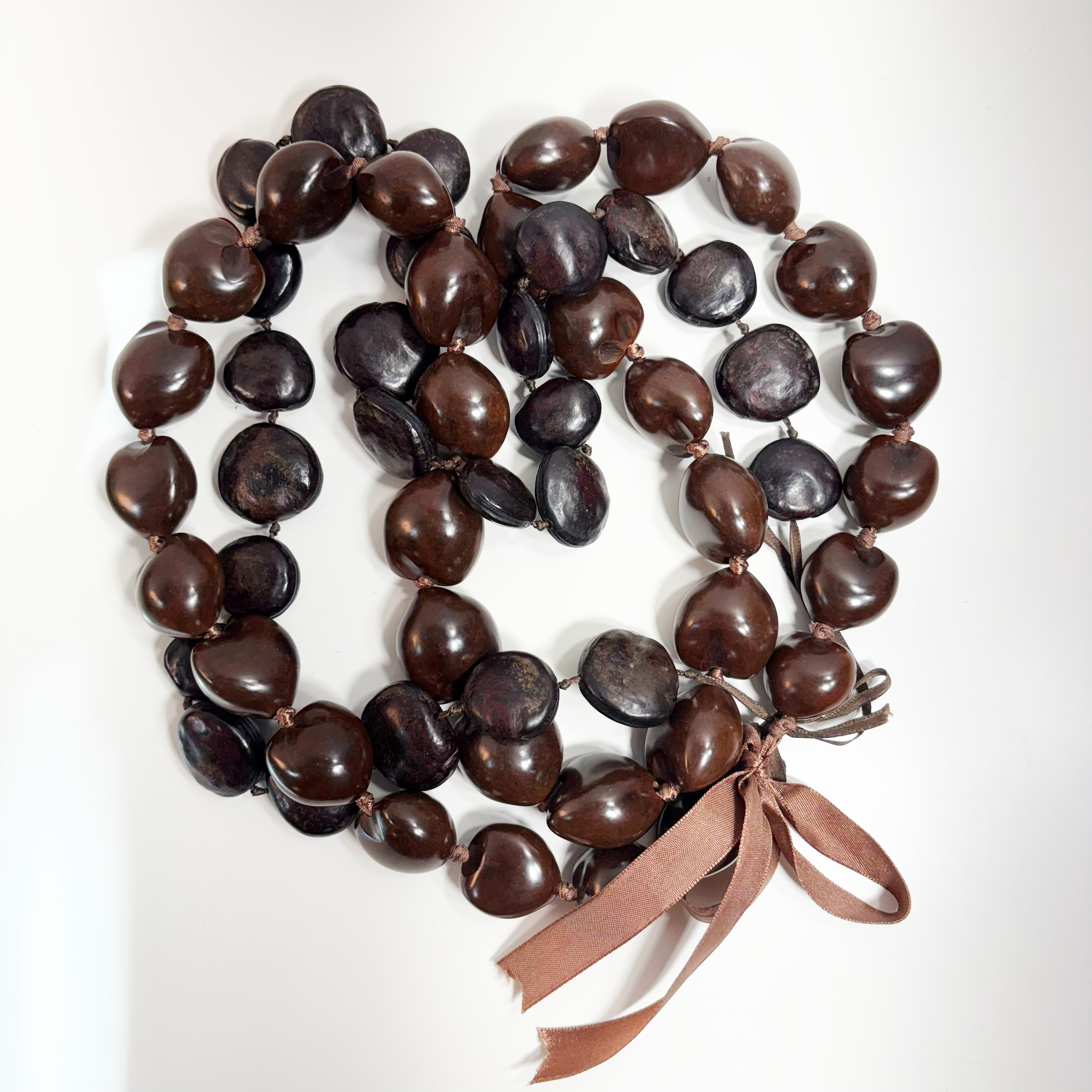 Kukui Nut necklace set of 2