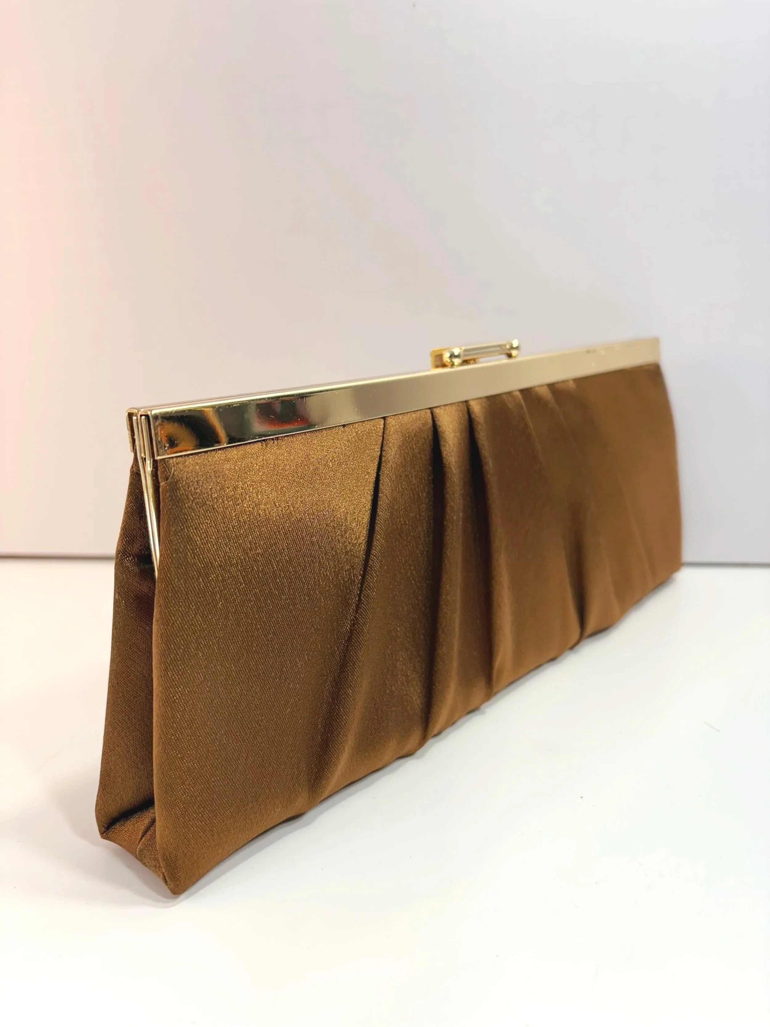 Vintage Jessica McClintock Satin Clutch BAg