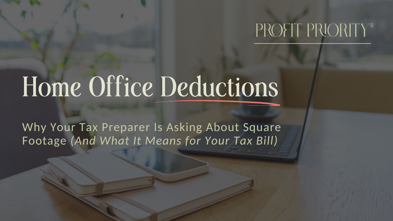Home Office Deductions: Why Your Tax Preparer Is Asking About Square Footage (And What It Means for Your Tax Bill)